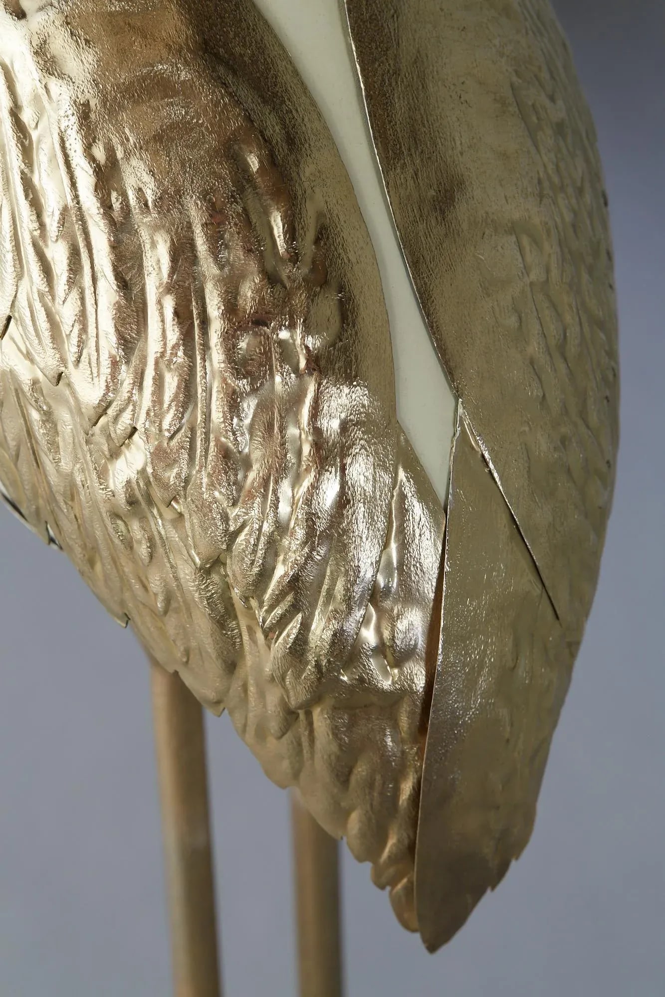 Brass Flamingo / Crane Sculptures by Antonio Pavia - A Pair - 9
