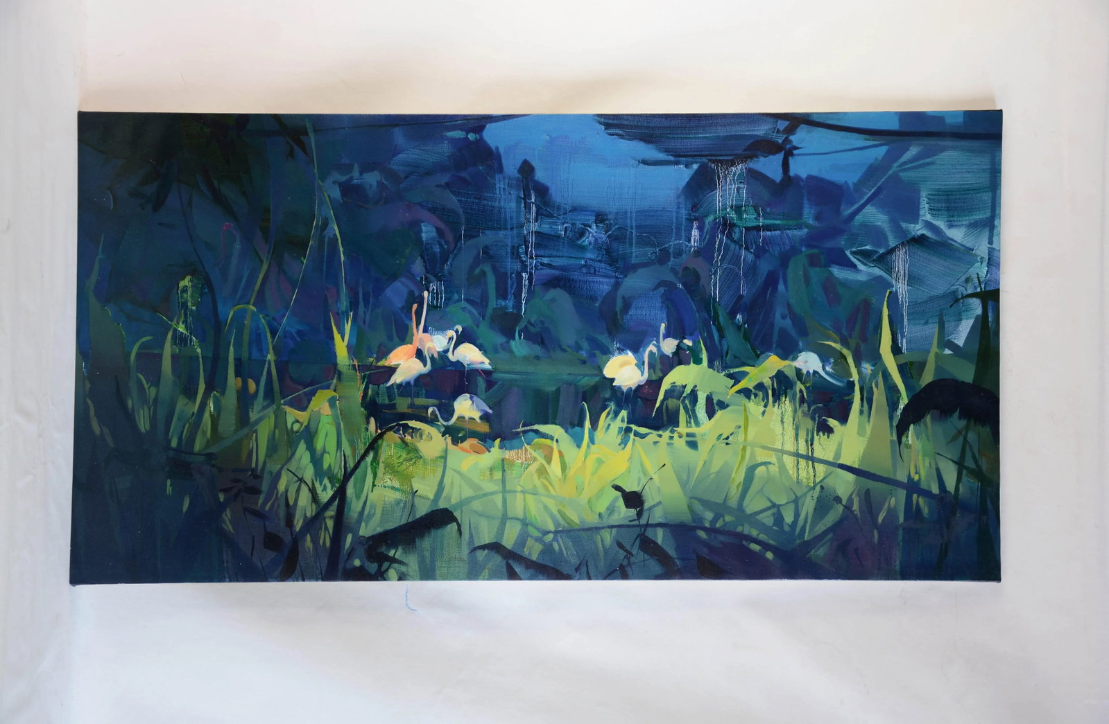 Original Oil Painting on Canvas: Road Meets Thorns - 7