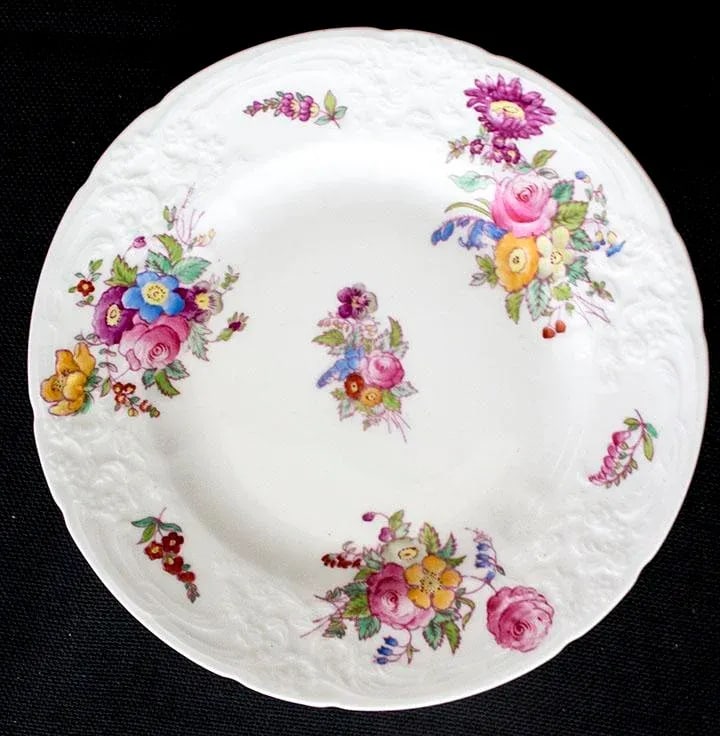 1920s Coalport Sevres Group English Porcelain China - Set of 16 - 7