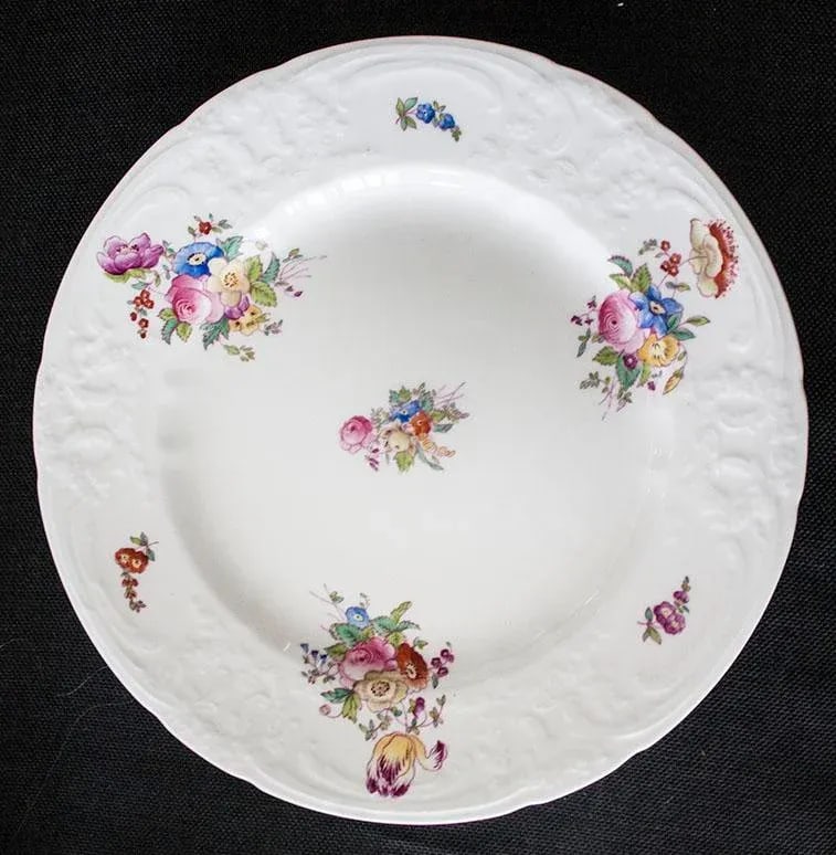 1920s Coalport Sevres Group English Porcelain China - Set of 16 - 8