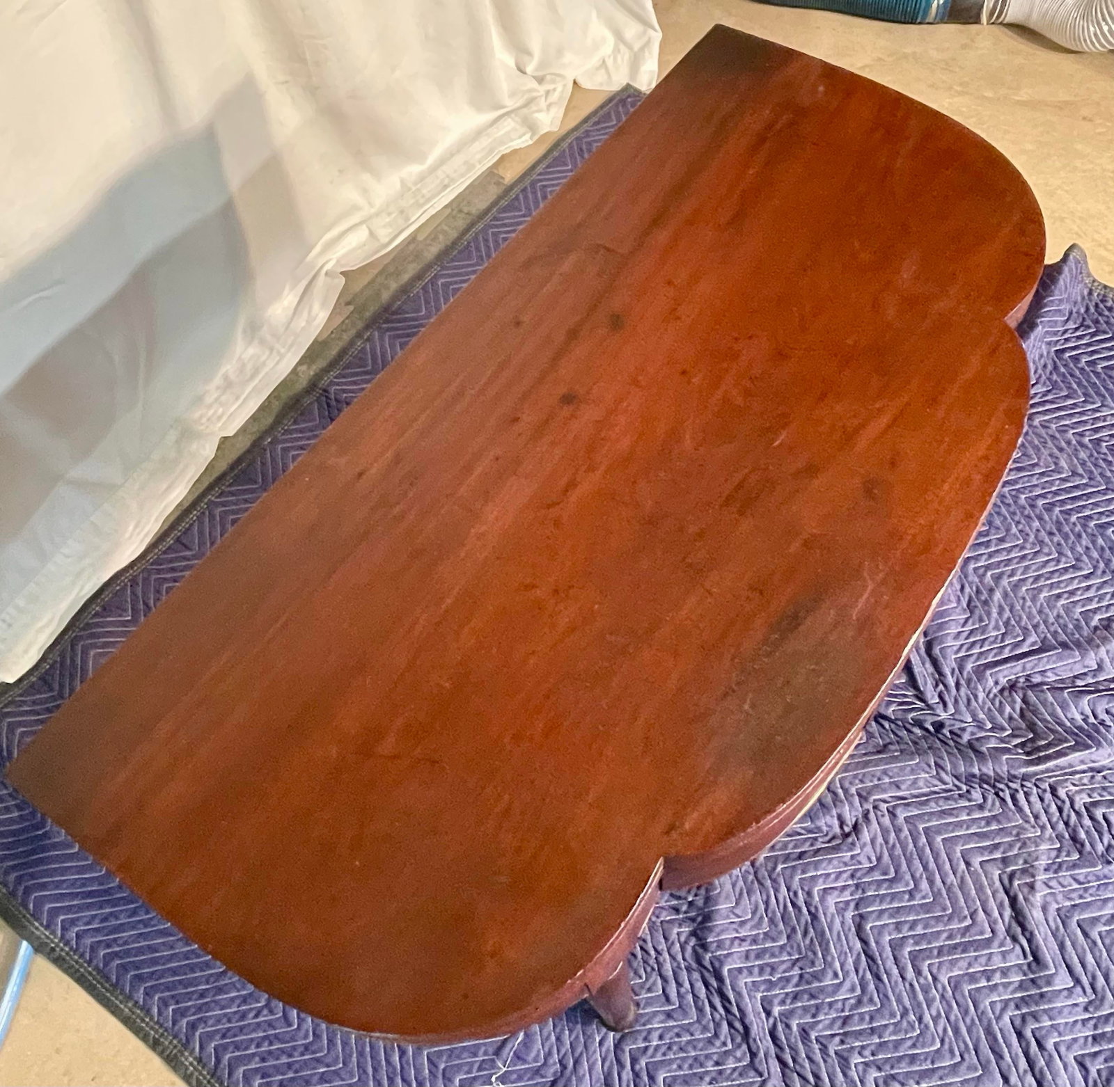 Antique Sheraton Mahogany Game Table - 7