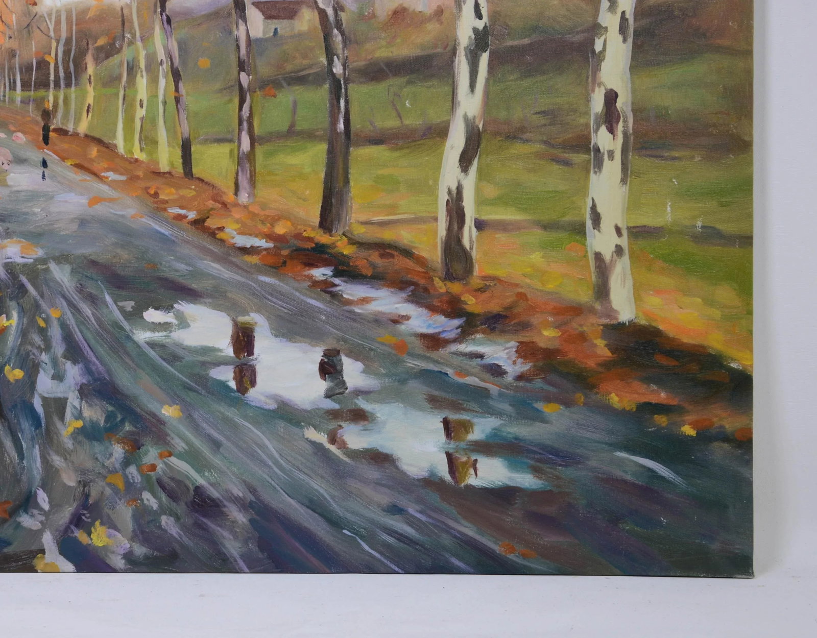 Original Oil Painting Landscape on Canvas - 2