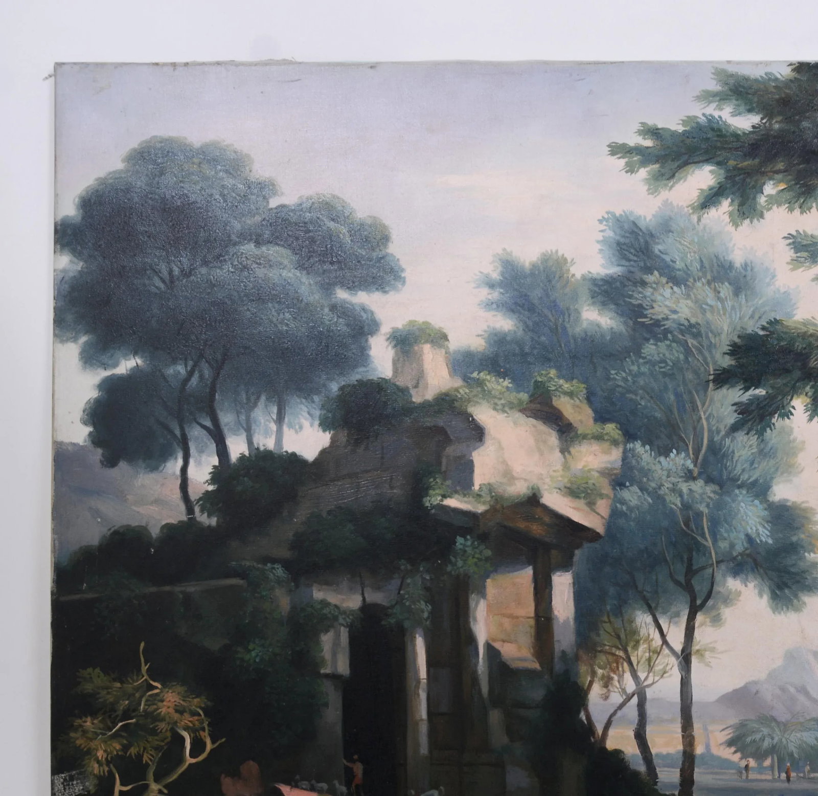 Oil on Canvas, Copy of Jan Van Huysum's Rest on the Flight Into Egypt - 2