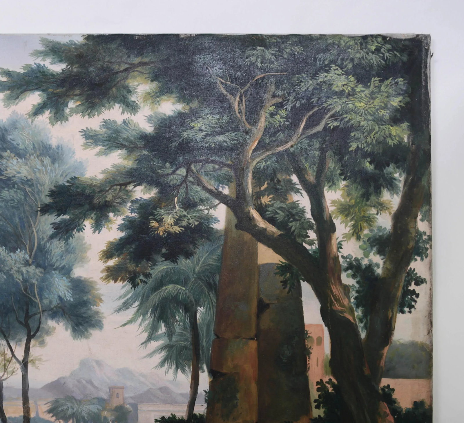 Oil on Canvas, Copy of Jan Van Huysum's Rest on the Flight Into Egypt - 3