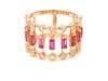 Natural 0.97 cts ruby & 0.46 cts diamond ring in 14k gold - 2