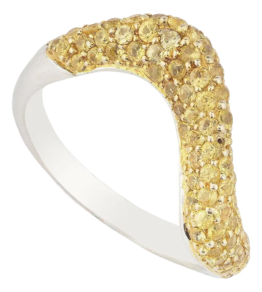 Natural Yellow Sapphire with 1.39 Carat in 18k Gold: this is an amazing ring with yellow sapphire : 1.39carats gold : 3.52 gms Condition: Imperfections: No Imperfections Condition Notes: New Origin: United States Materials & Techniques: 18K White