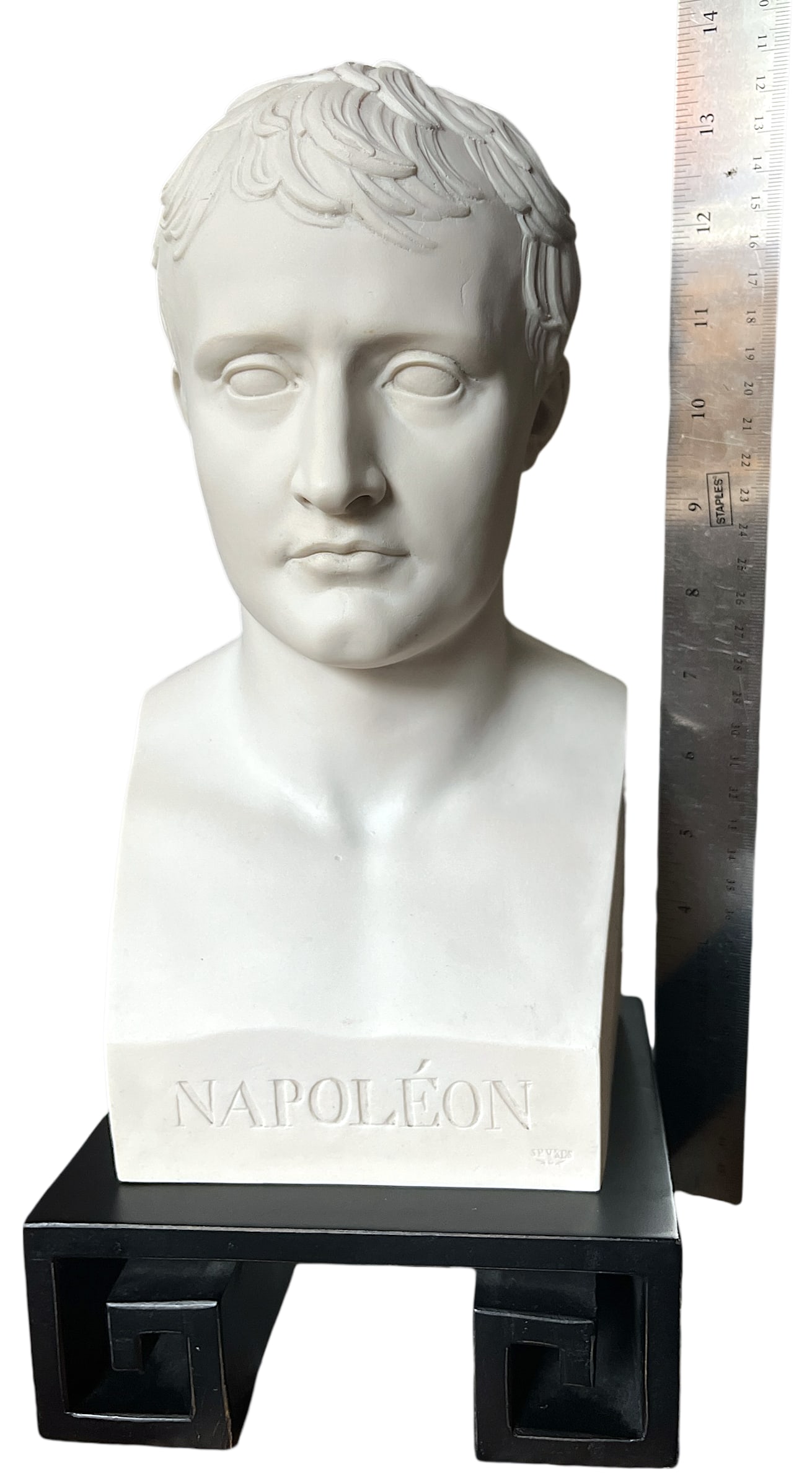 Napoléon Bust by Antoine-Denis Chaudet – Museum Cast (Sèvres / Louvre Stamp), on - 11