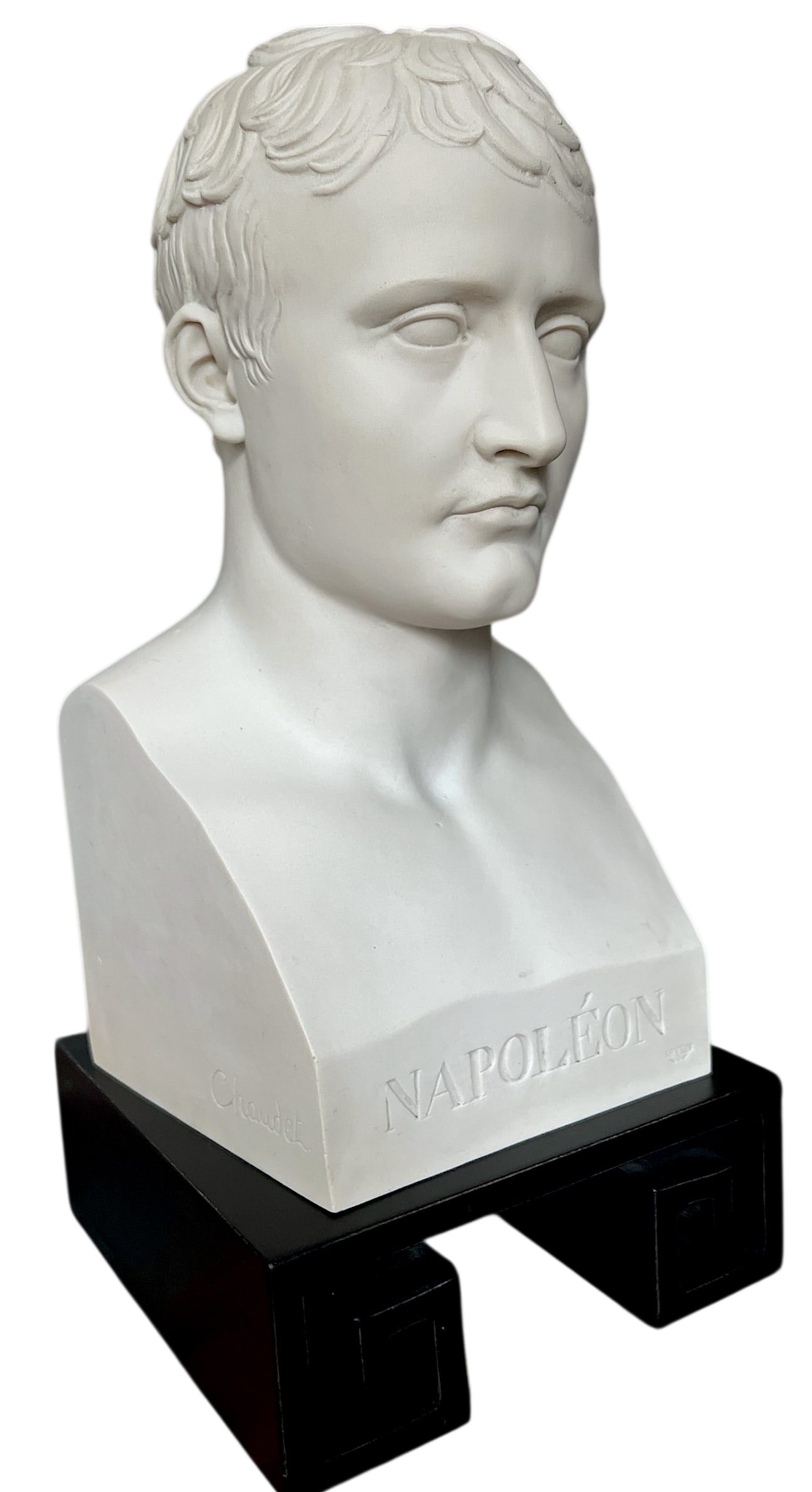 Napoléon Bust by Antoine-Denis Chaudet – Museum Cast (Sèvres / Louvre Stamp), on - 2