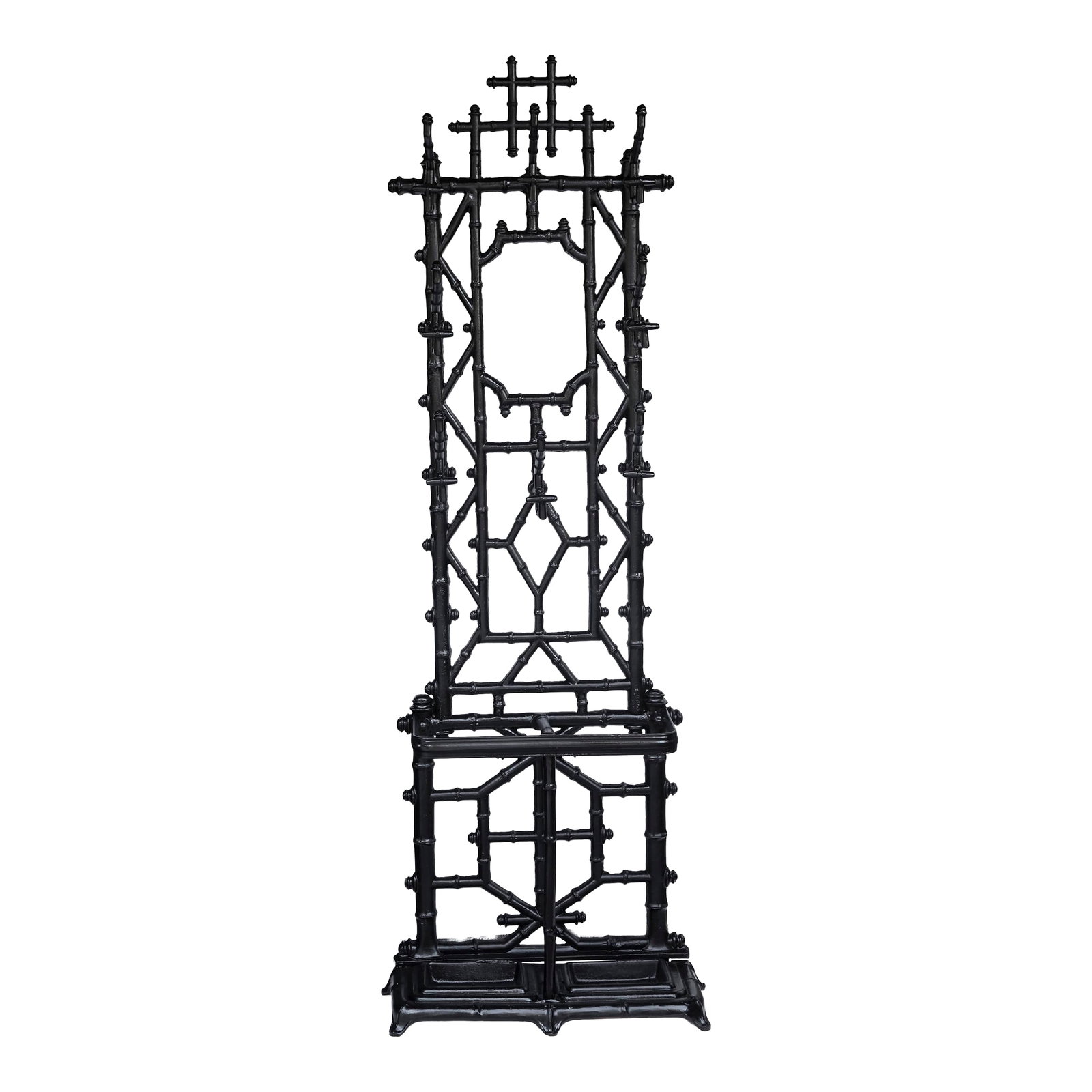 1900s French Victorian Cast Iron Coat/Hat Rack (1 of 8)