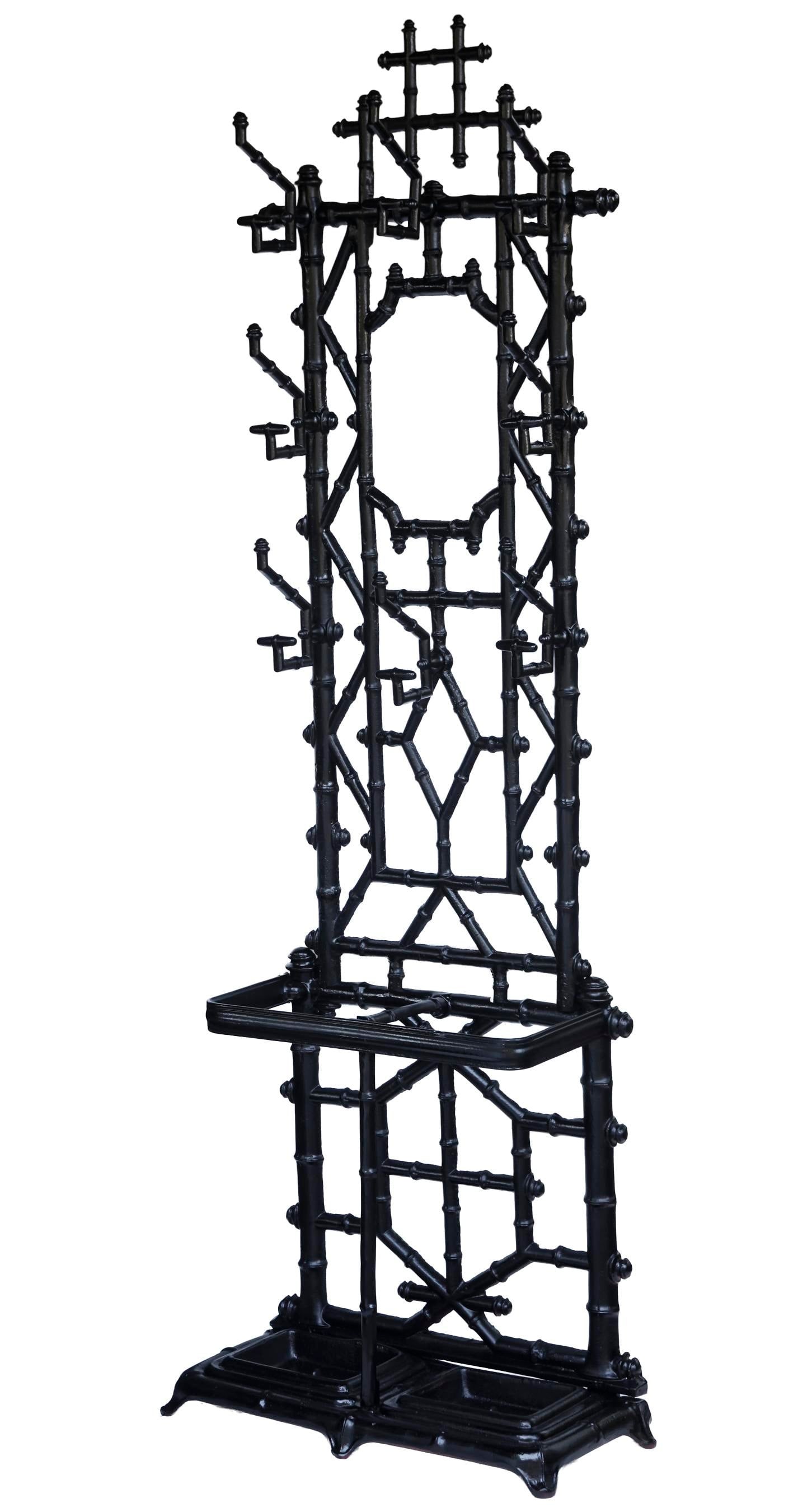 1900s French Victorian Cast Iron Coat/Hat Rack - 3