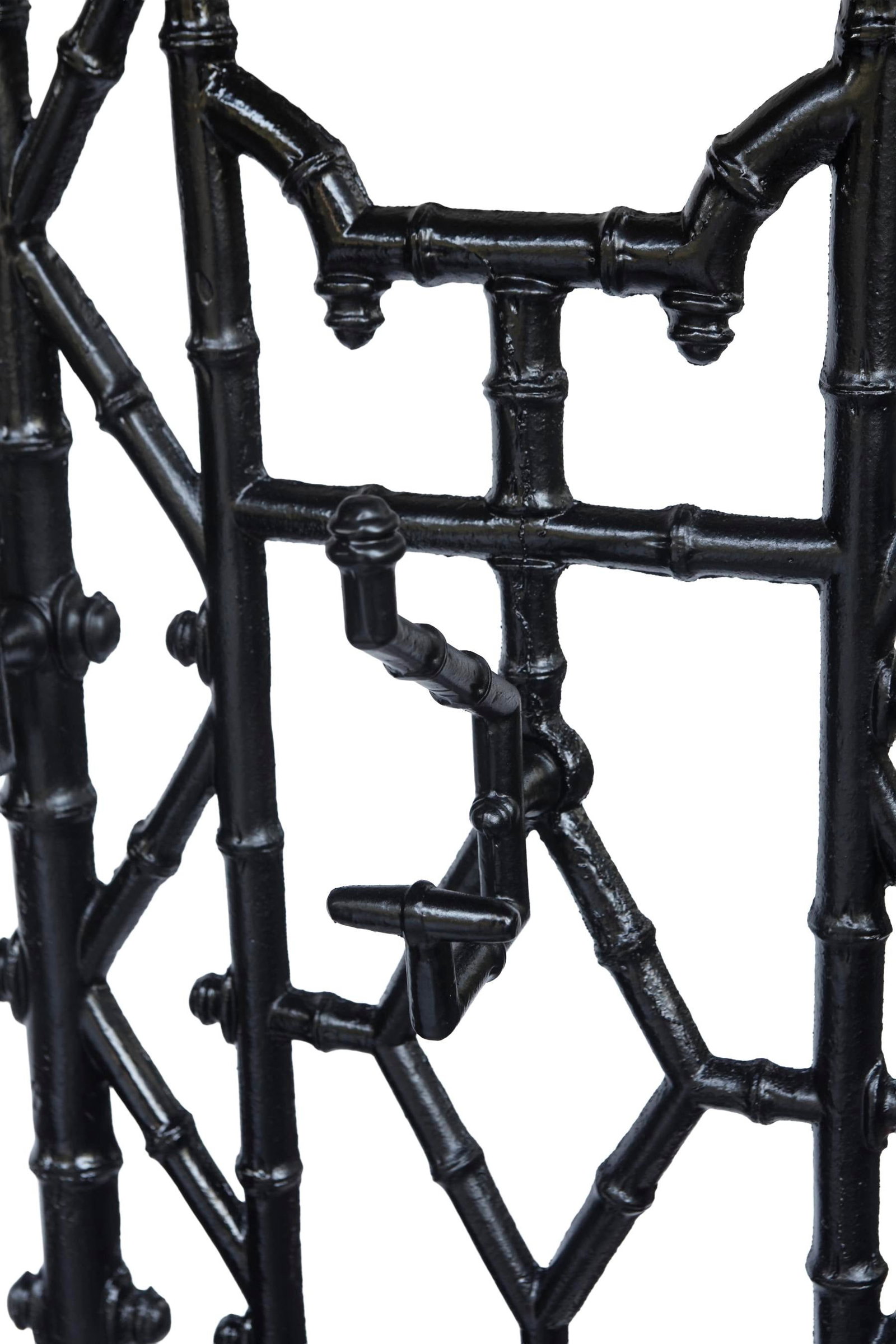 1900s French Victorian Cast Iron Coat/Hat Rack - 8