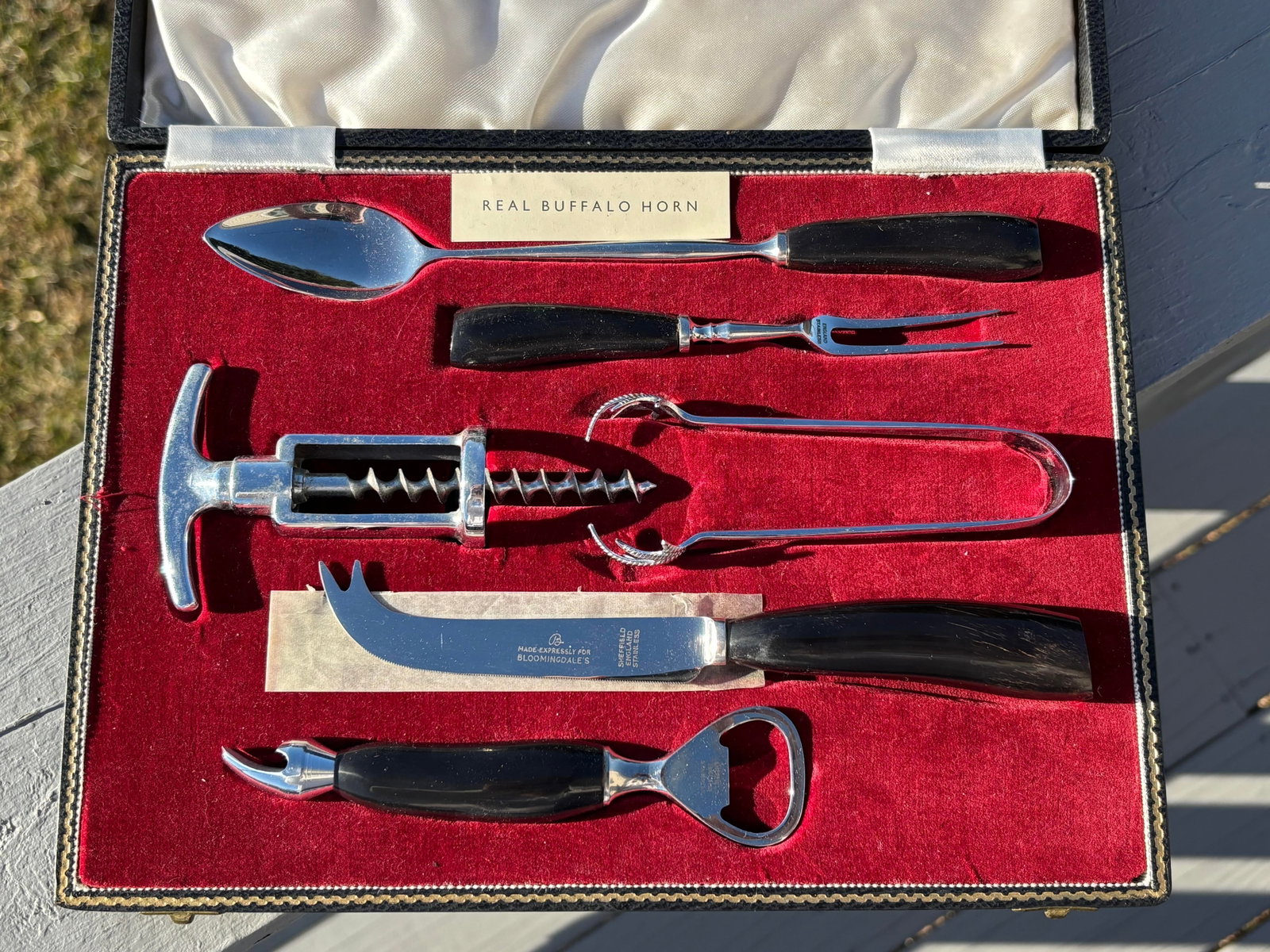 Mid 20th Century Mid-Century Bloomingdales New-in-Box Cocktail Serving Set in Box - 4