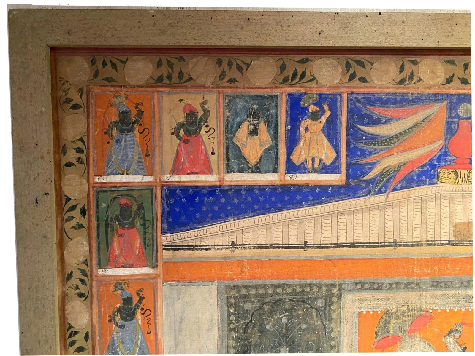Annakoot Pichhavi Early 20th Century Painting - Framed - 2