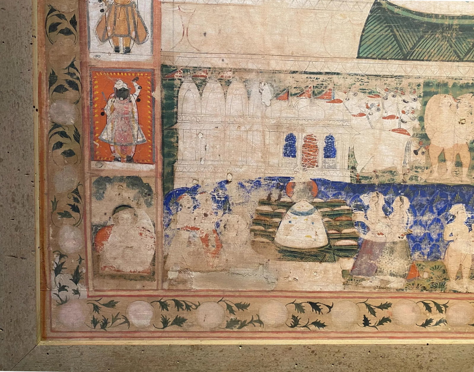 Annakoot Pichhavi Early 20th Century Painting - Framed - 9