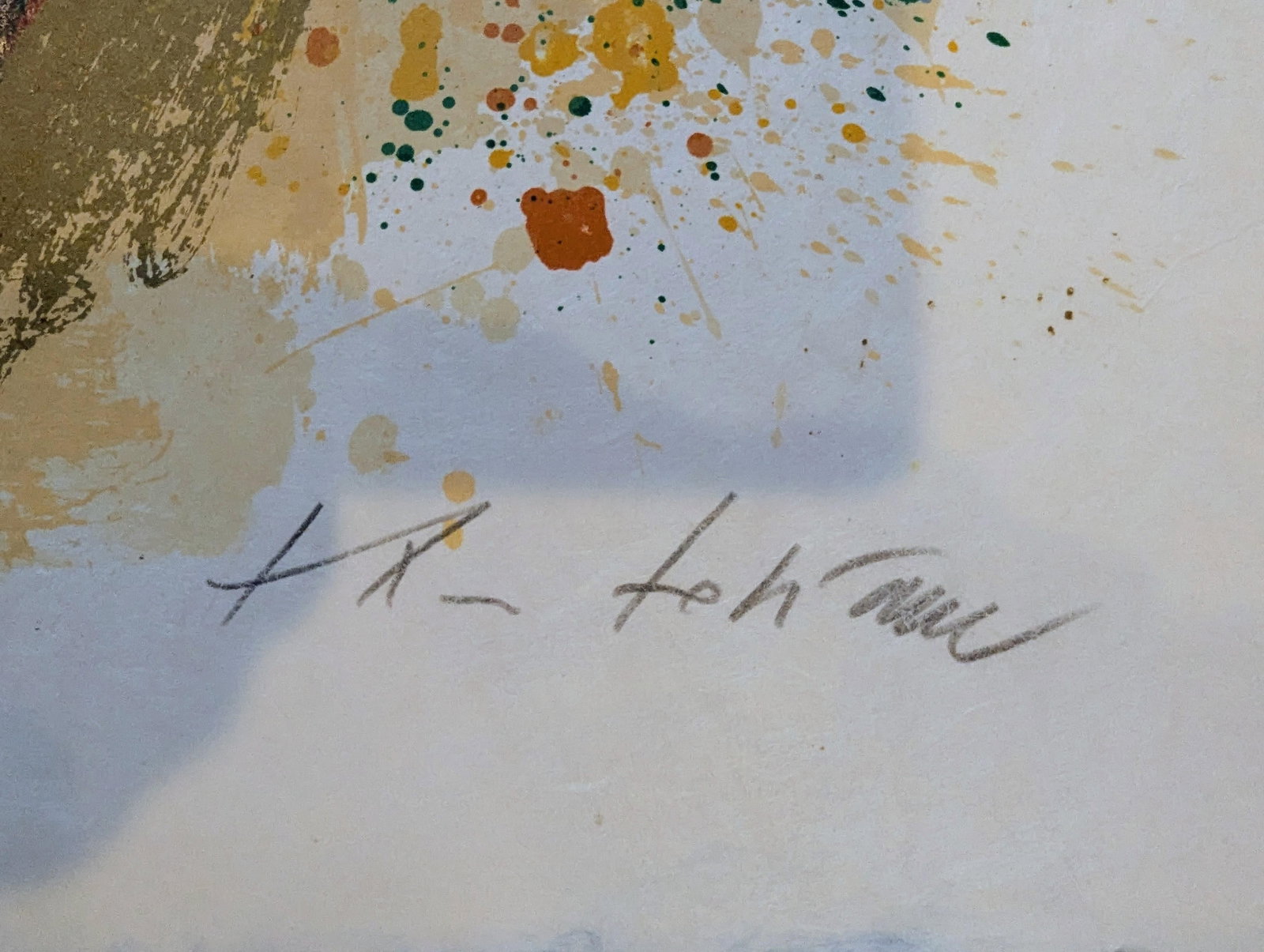 1980s Limited Edition Signed "Jerusalem Roule Le Long De Ma Gorge" by Theo Tobiasse (1927-2012) - 5