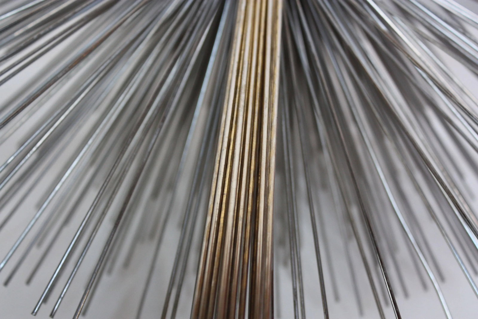 Mixed Metal Curtis Jere Elongated 'Urchin' Wall Sculpture - 10