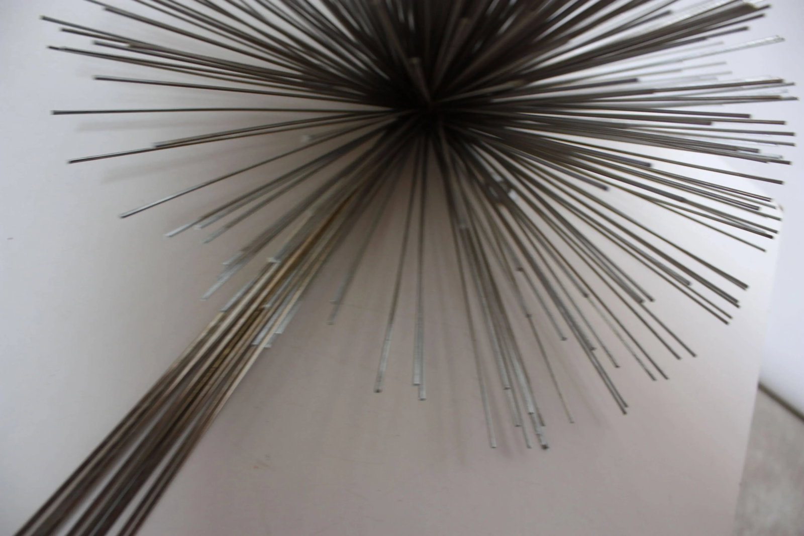 Mixed Metal Curtis Jere Elongated 'Urchin' Wall Sculpture - 2