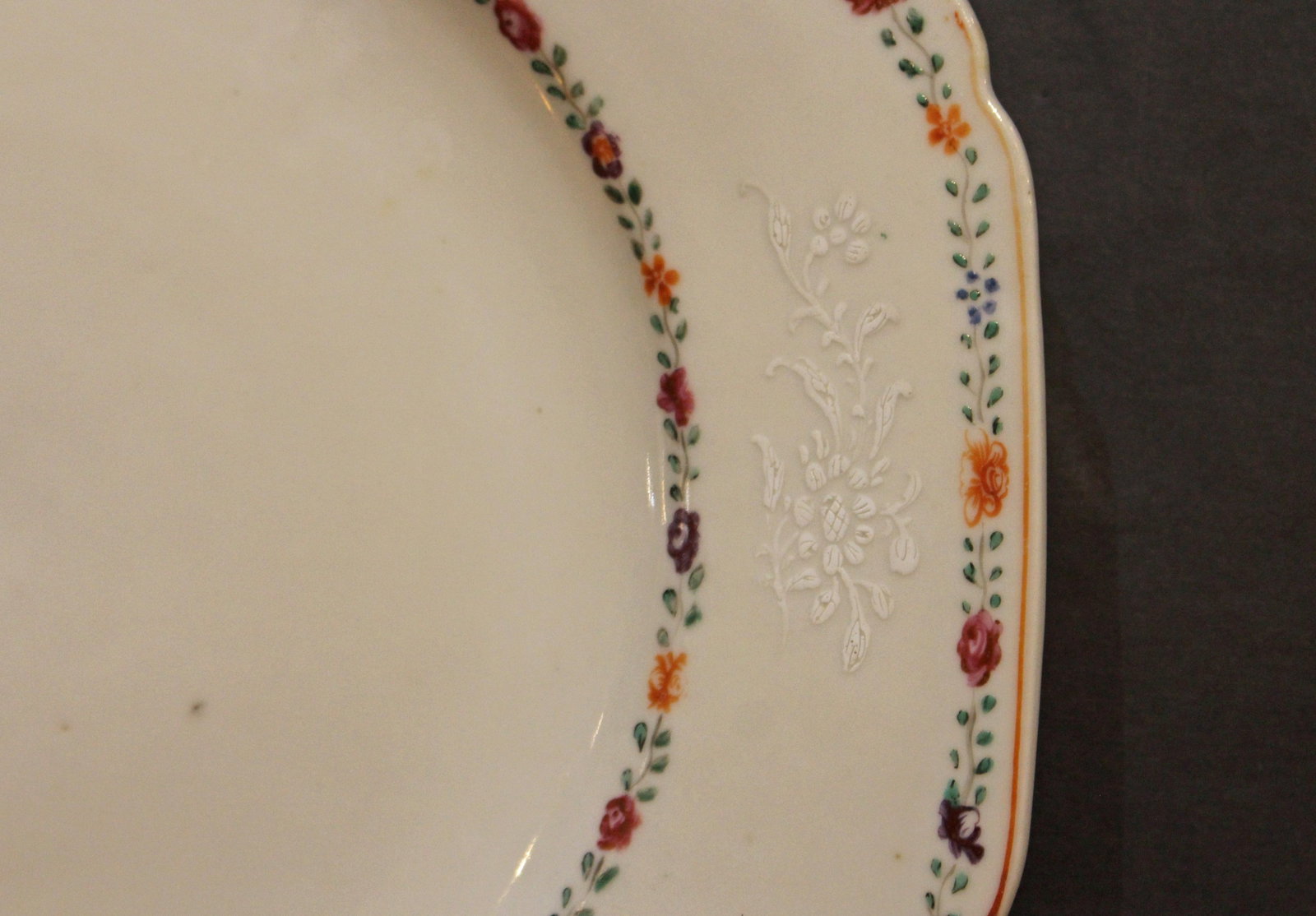 C. 1770 Ch'ien Lung Period Chinese Export Porcelain Set of 6 Plates - 3