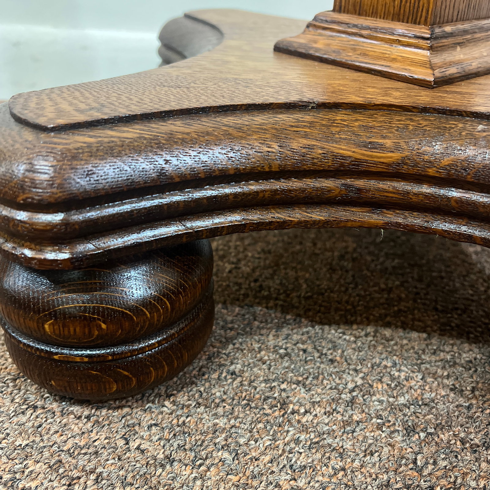 Antique Mission Oak 1800's Coat Rack Coat Tree - 9