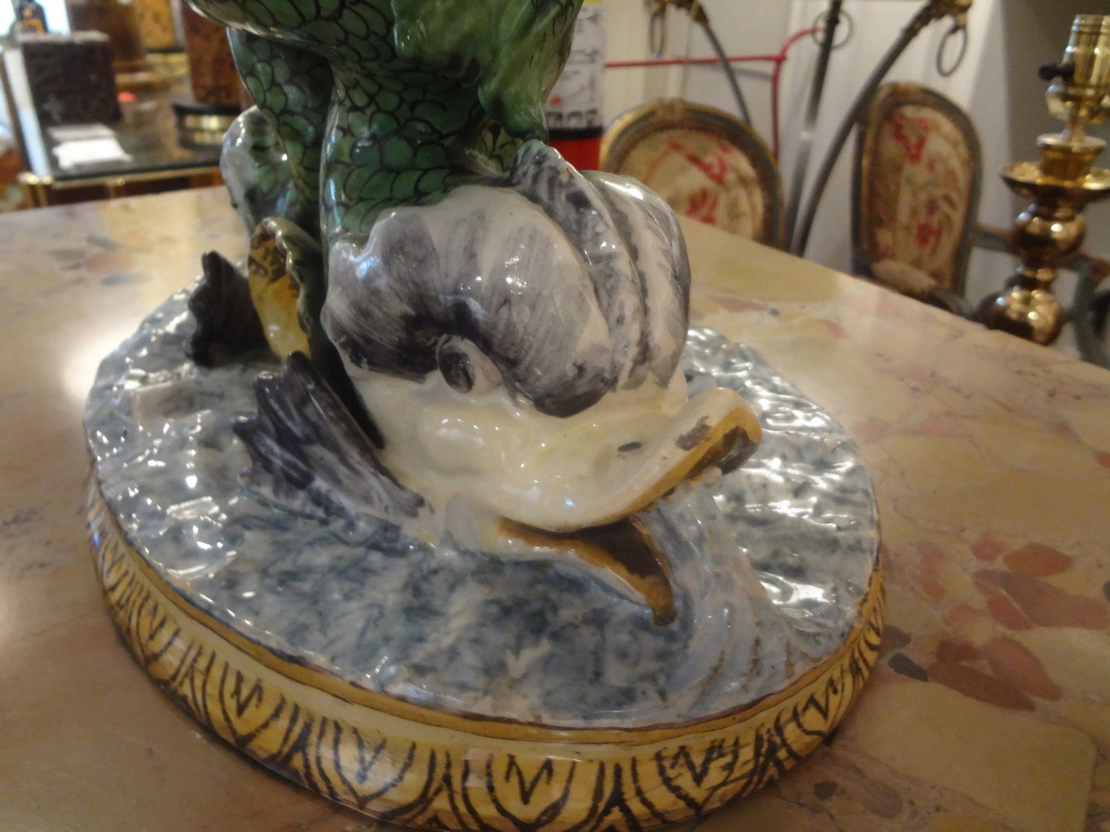 Early 20th Century Italian Majolica Urn - 8