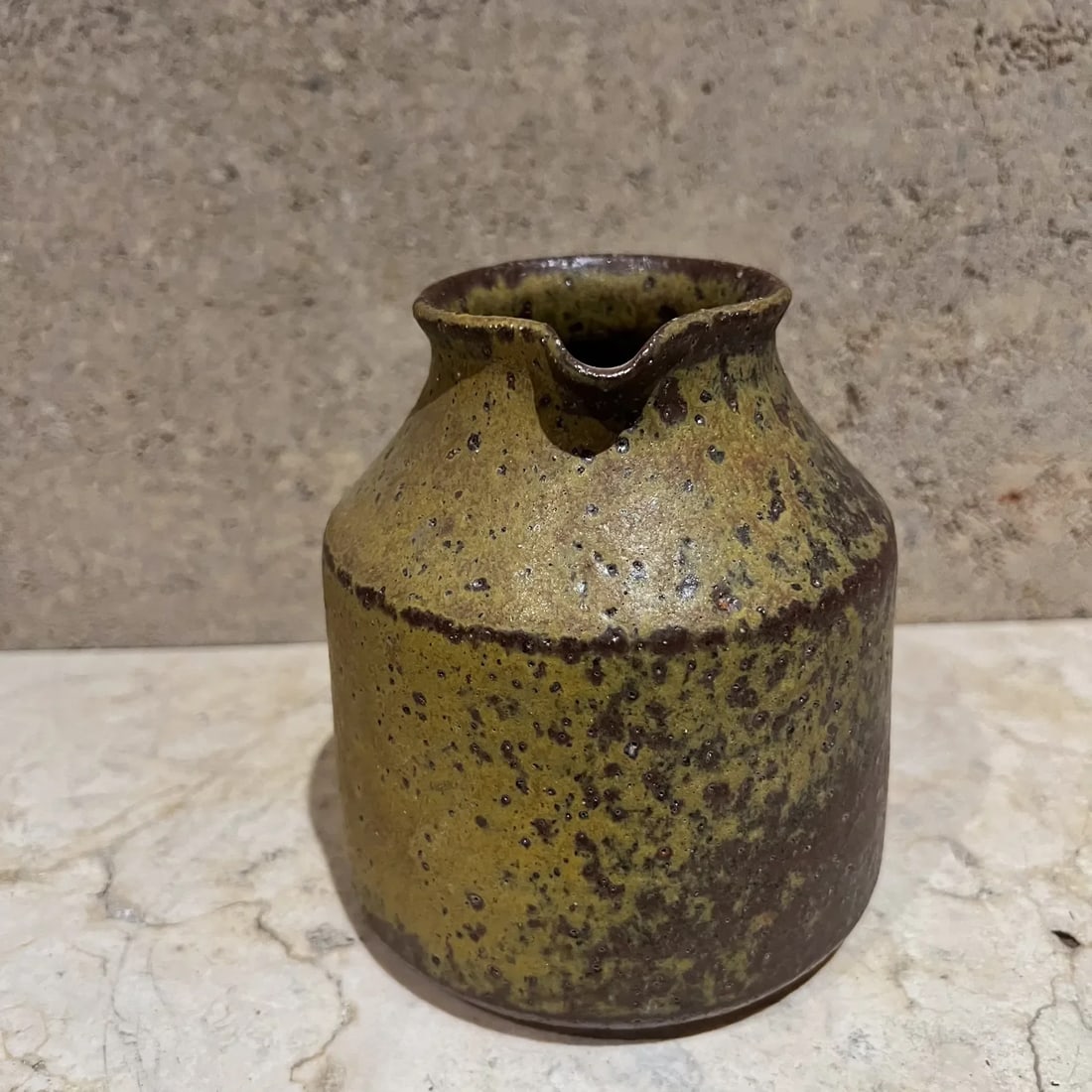 1960s Glazed Pitcher Ceramic Studio Art Pottery Style Doyle Lane - 5