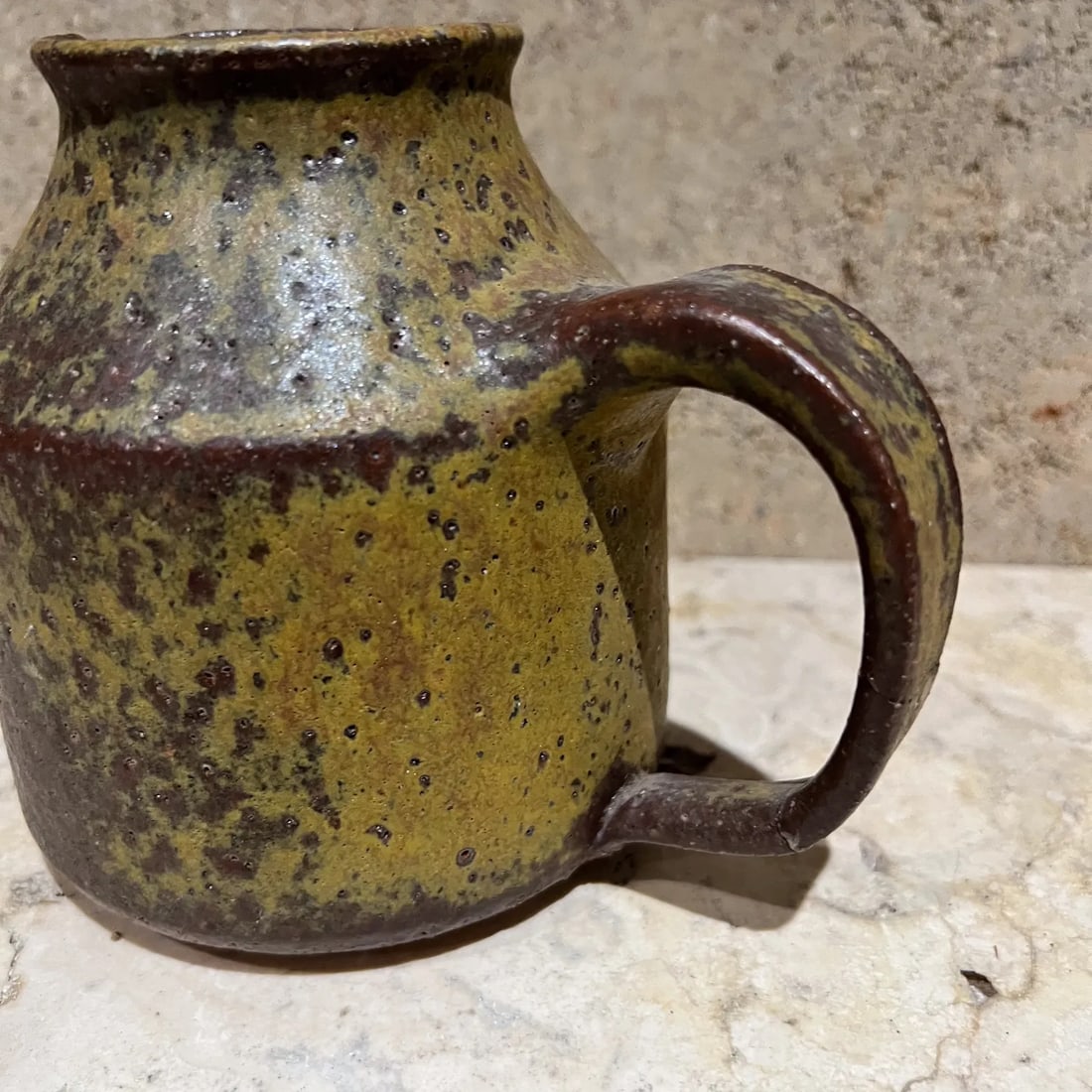 1960s Glazed Pitcher Ceramic Studio Art Pottery Style Doyle Lane - 6