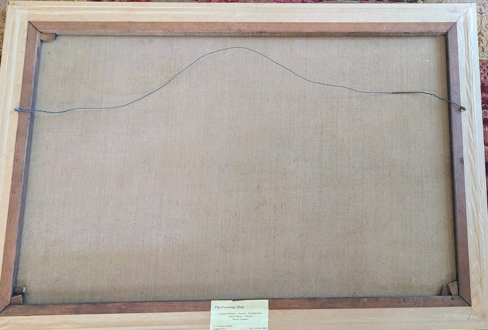 1950s Reclining Nude, Oil on Canvas, Signed "Chenoweth" - 6