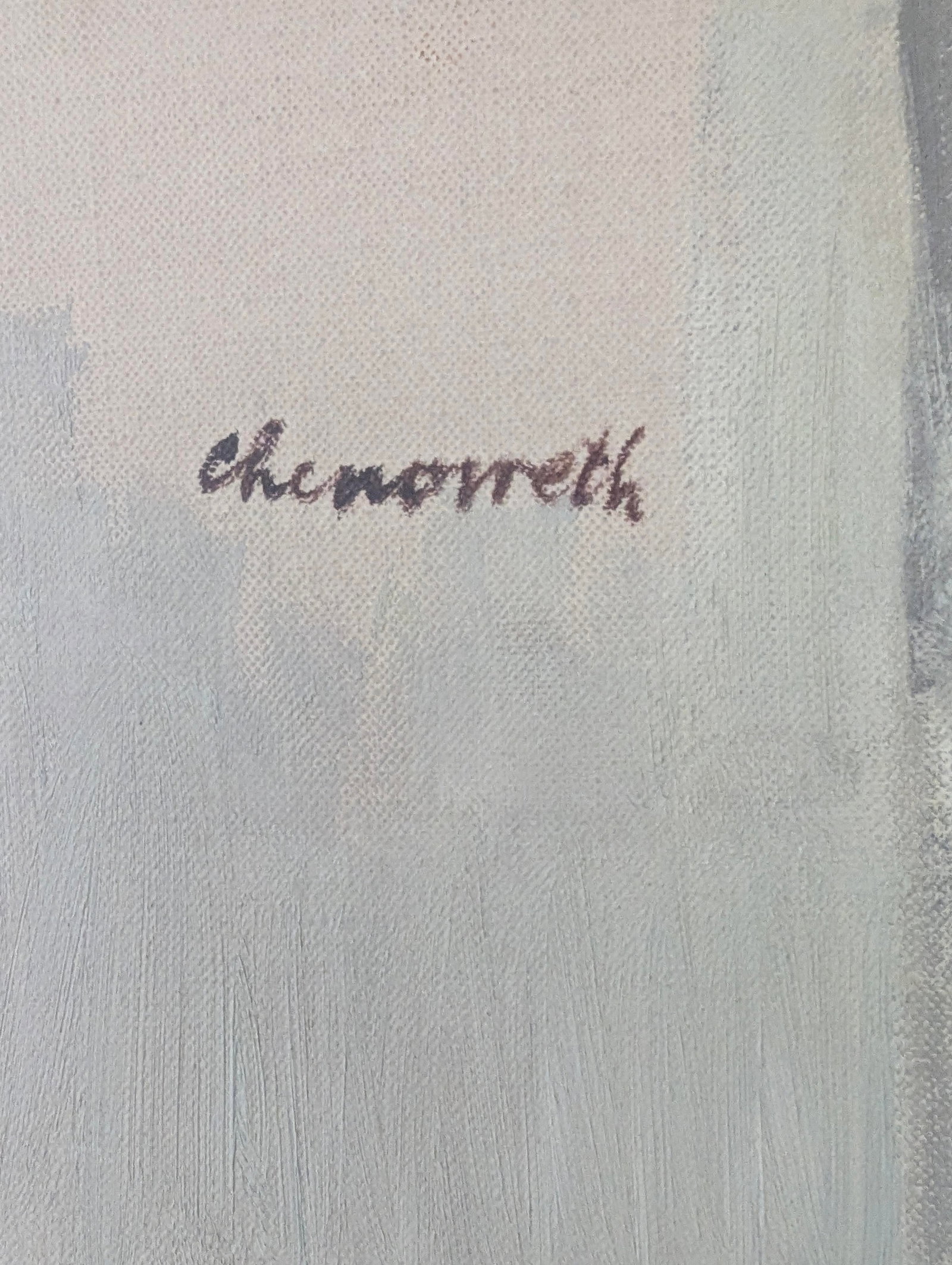 1950s Reclining Nude, Oil on Canvas, Signed "Chenoweth" - 7