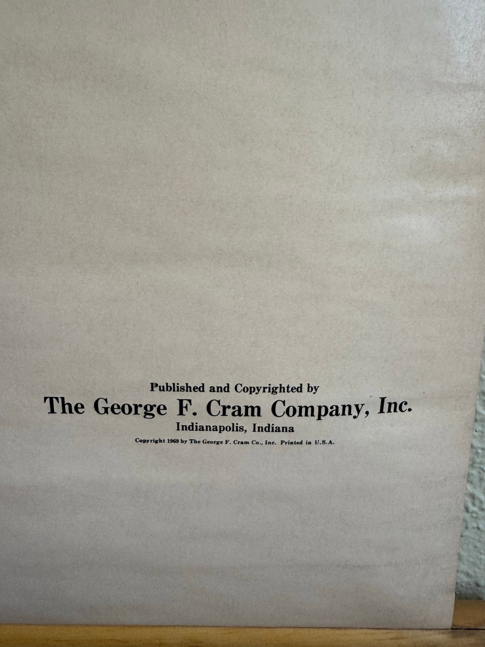 Vintage 1969 Typing Instruction Pull-Down Chart – Secretary School Poster -- Poster D - 5