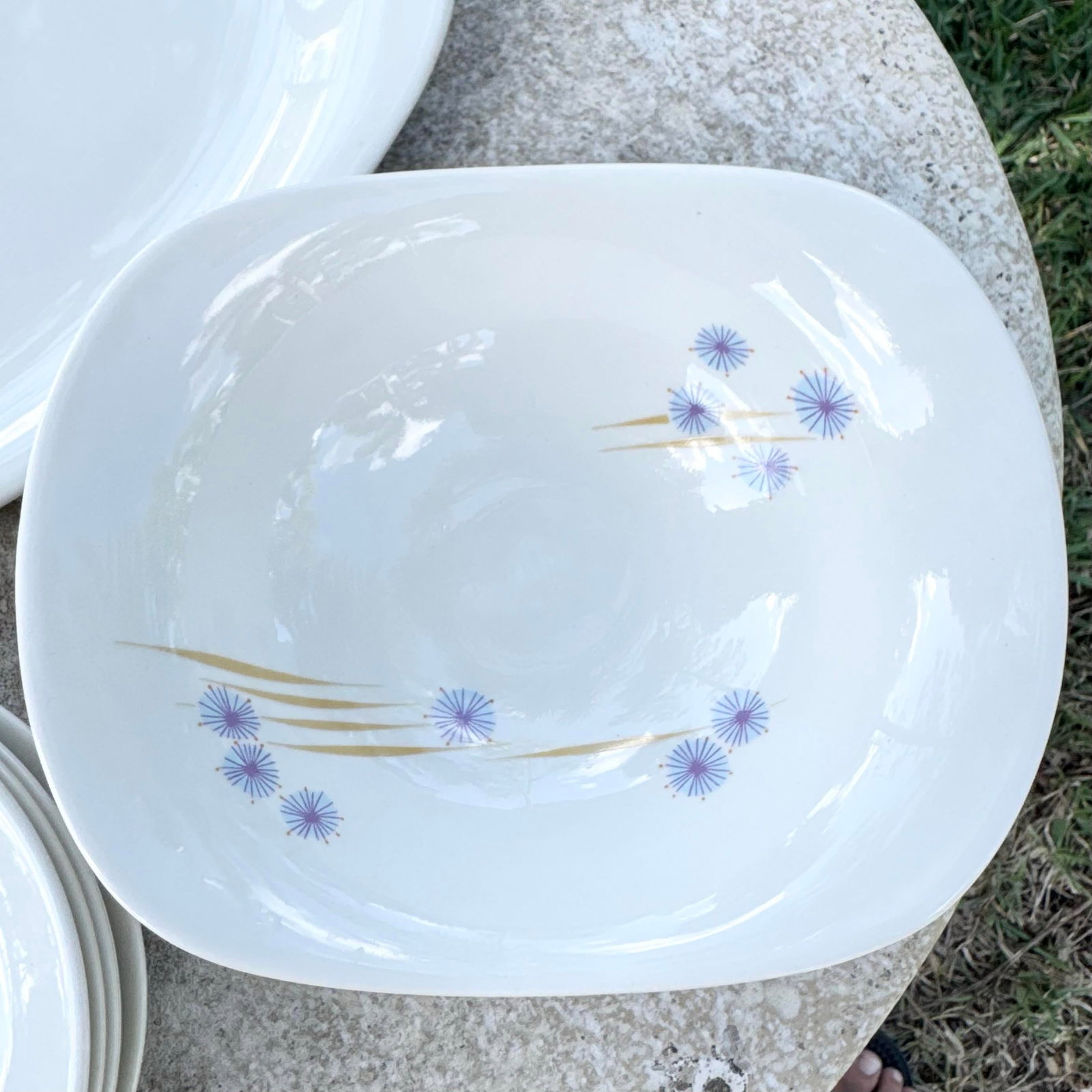 Mid Century Modern Iroquois Parasols Dish Set by Ben Seibel - 11 Pieces - 5