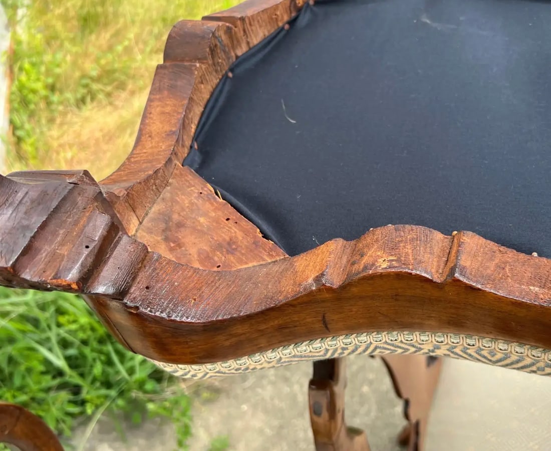 Fine Set of 10 Early 18th Century Italian Dining Chairs - 6