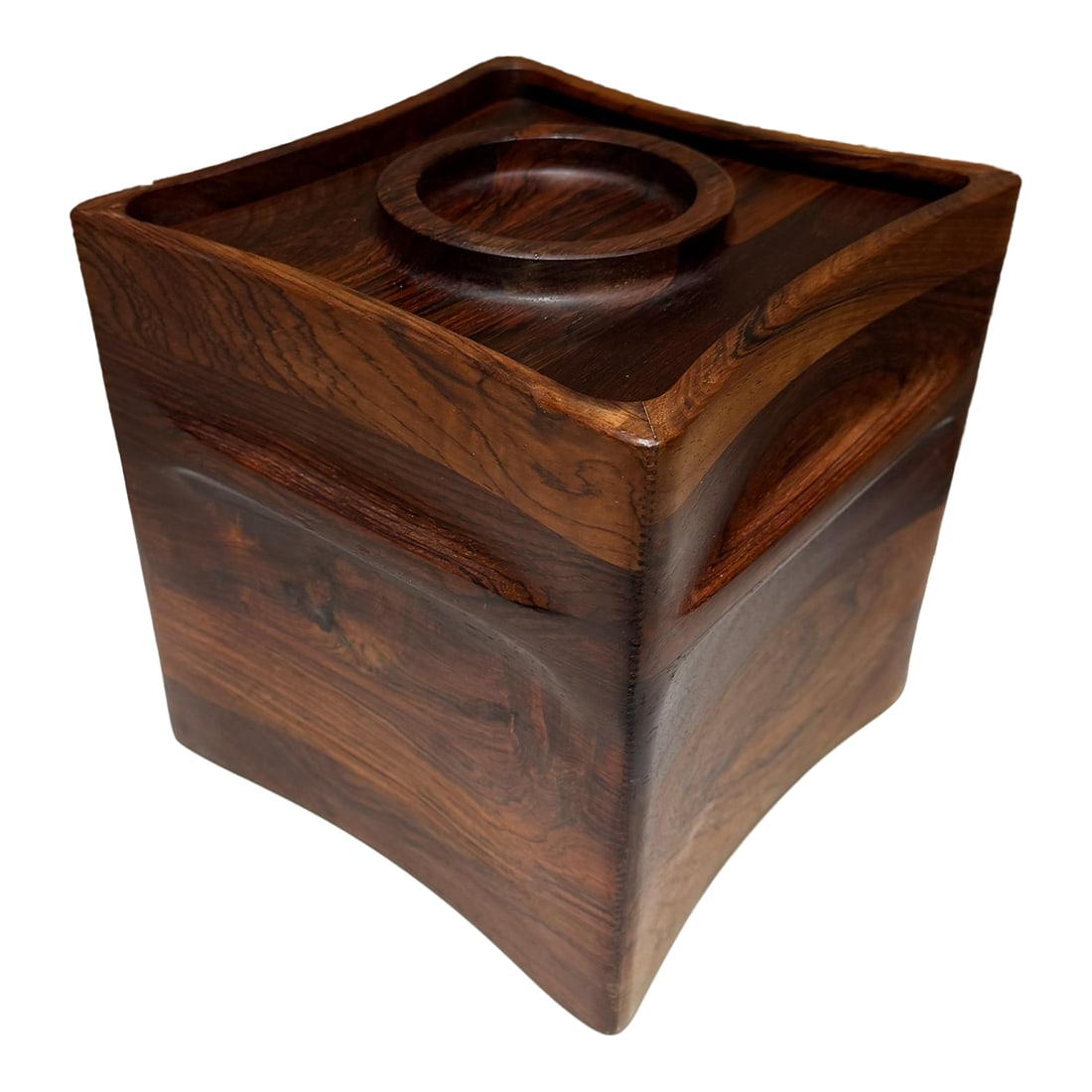 Rare Woods Ice Bucket by Jens Quistgaard for Dansk Mid-Century Modern (1 of 9)