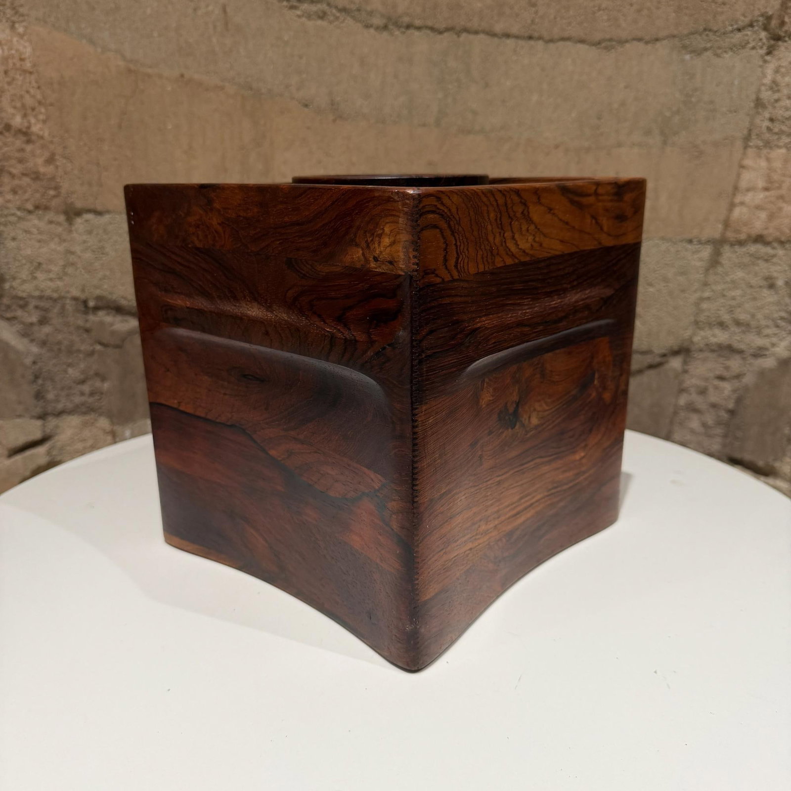 Rare Woods Ice Bucket by Jens Quistgaard for Dansk Mid-Century Modern - 3