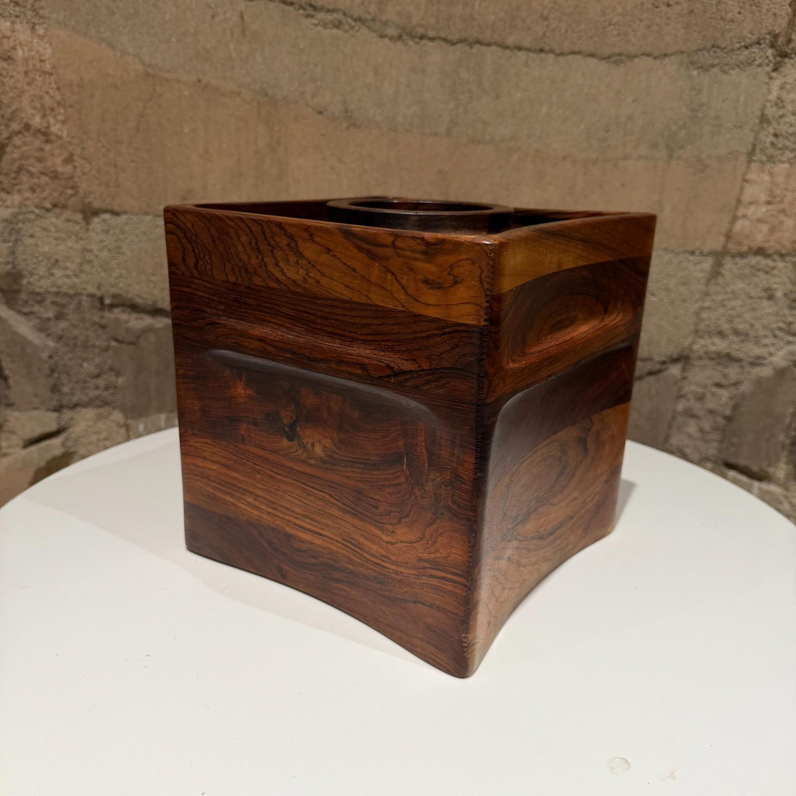 Rare Woods Ice Bucket by Jens Quistgaard for Dansk Mid-Century Modern - 4