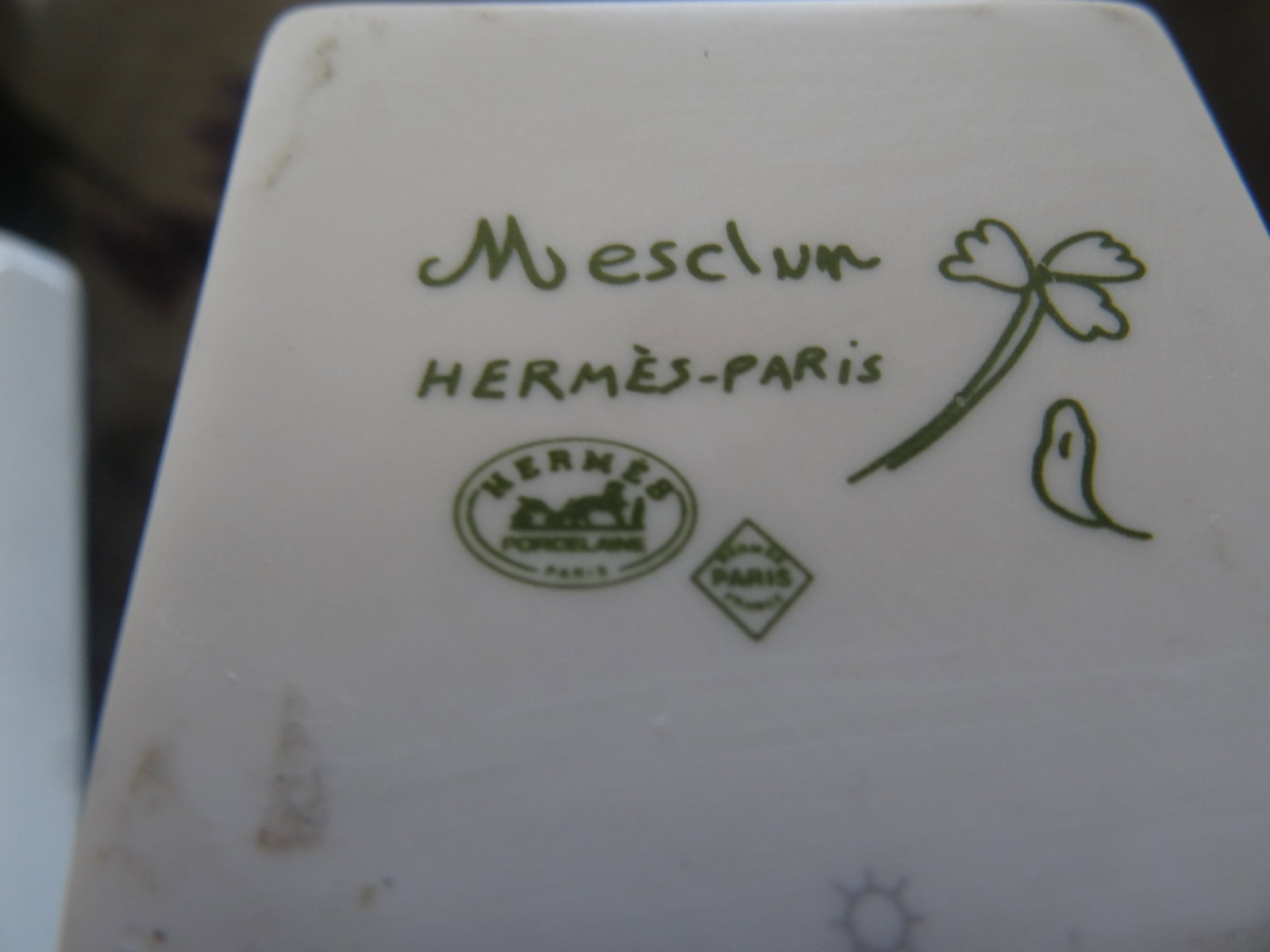 Hermes Mesclun Porcelain Small Tray and Trinket Box - 7