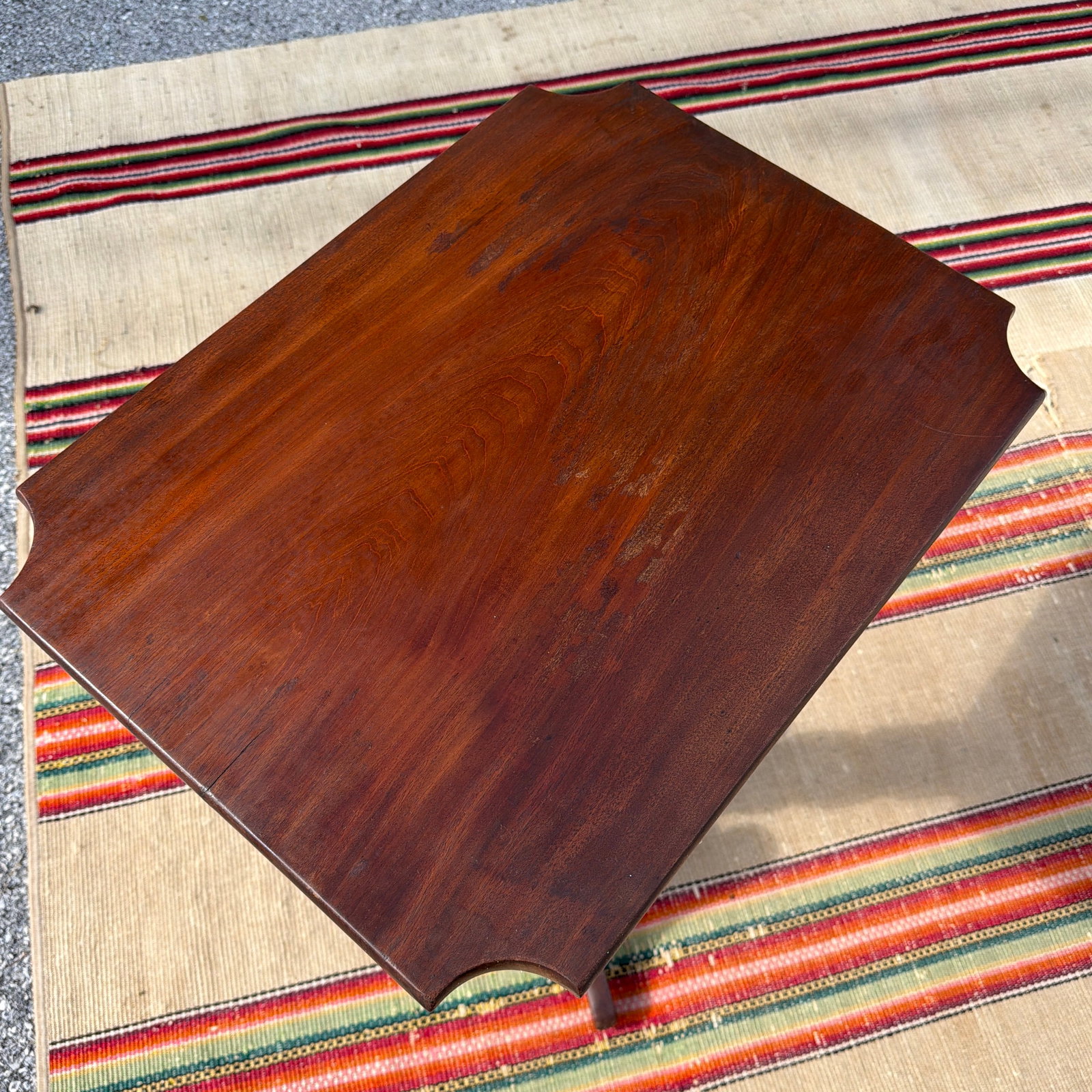 Antique Mahogany Tilt Top Candlestand, Pennsylvania, Circa 1820s–1840s - 5