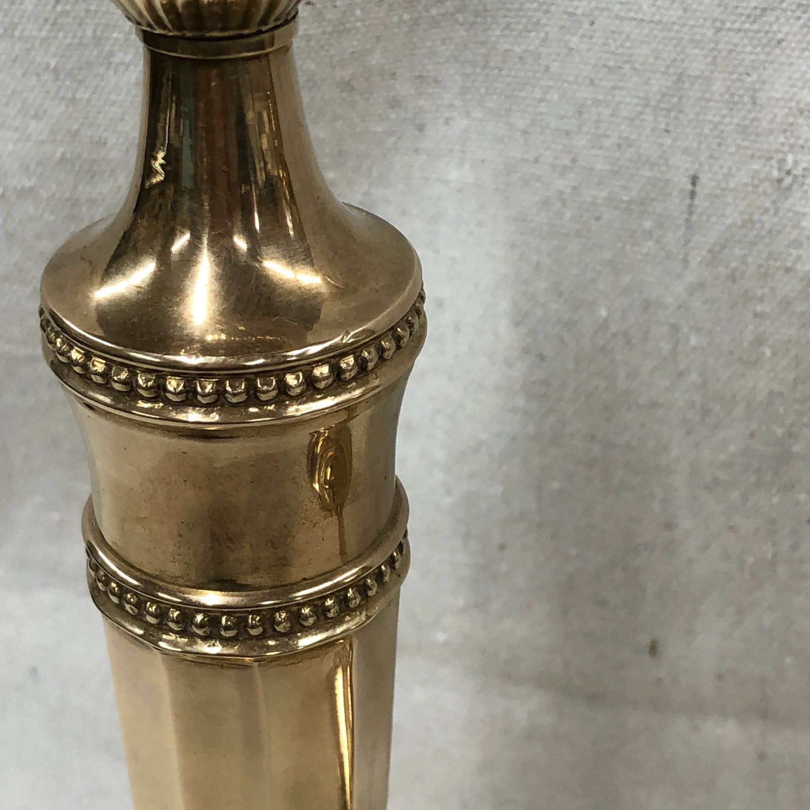 Andrea by Sadek Brass Candlesticks - a Pair - 9