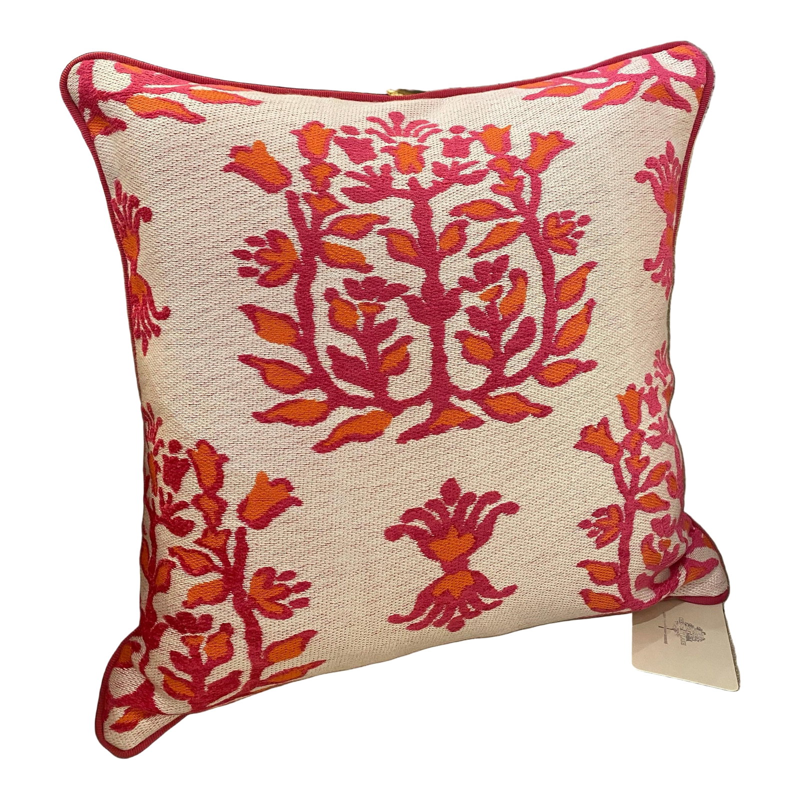 Custom Stroheim Jaipur Fuchsia Pillow (1 of 2)