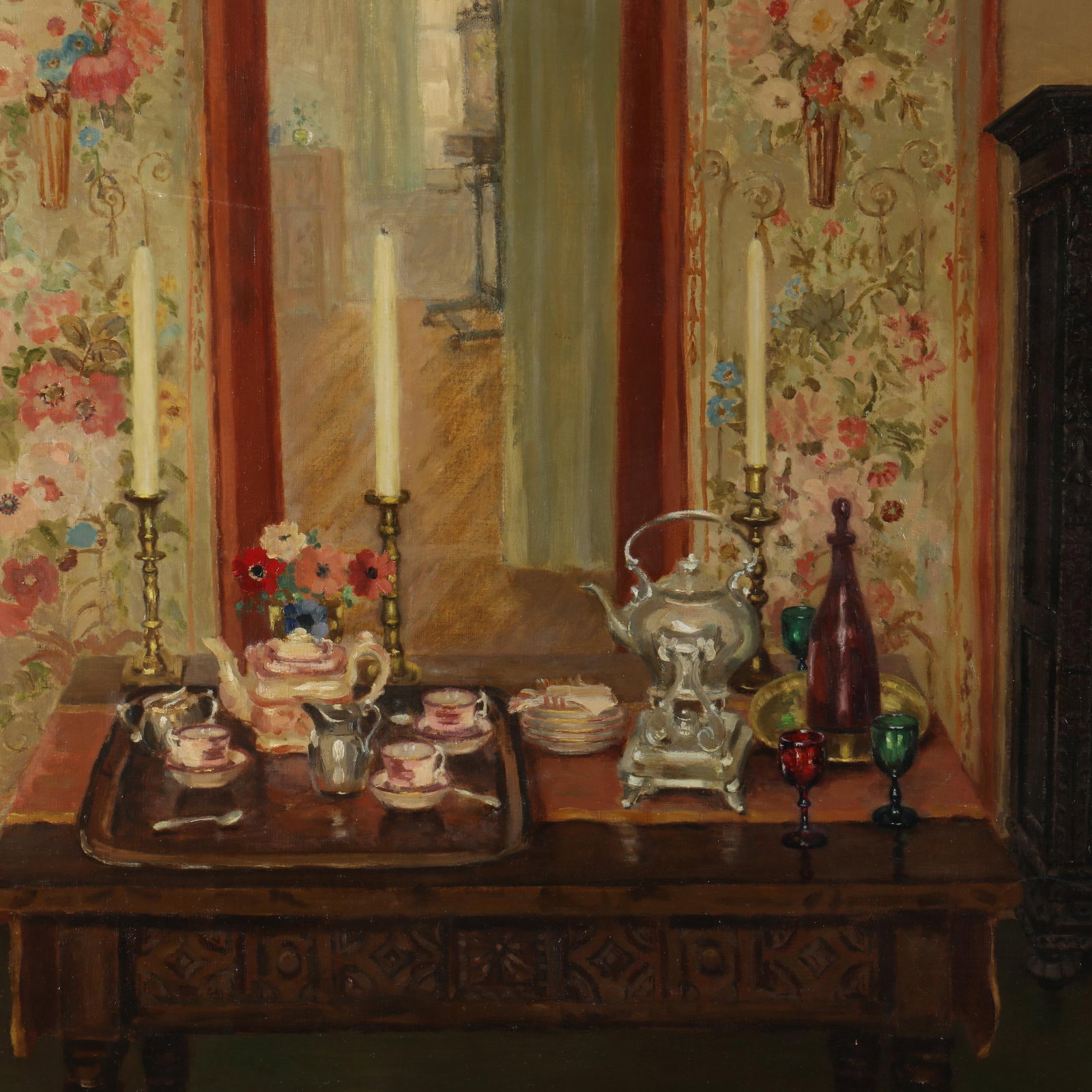 1940s Mary Gray (American, 1891-1964), Tea Time in the Studio - 2