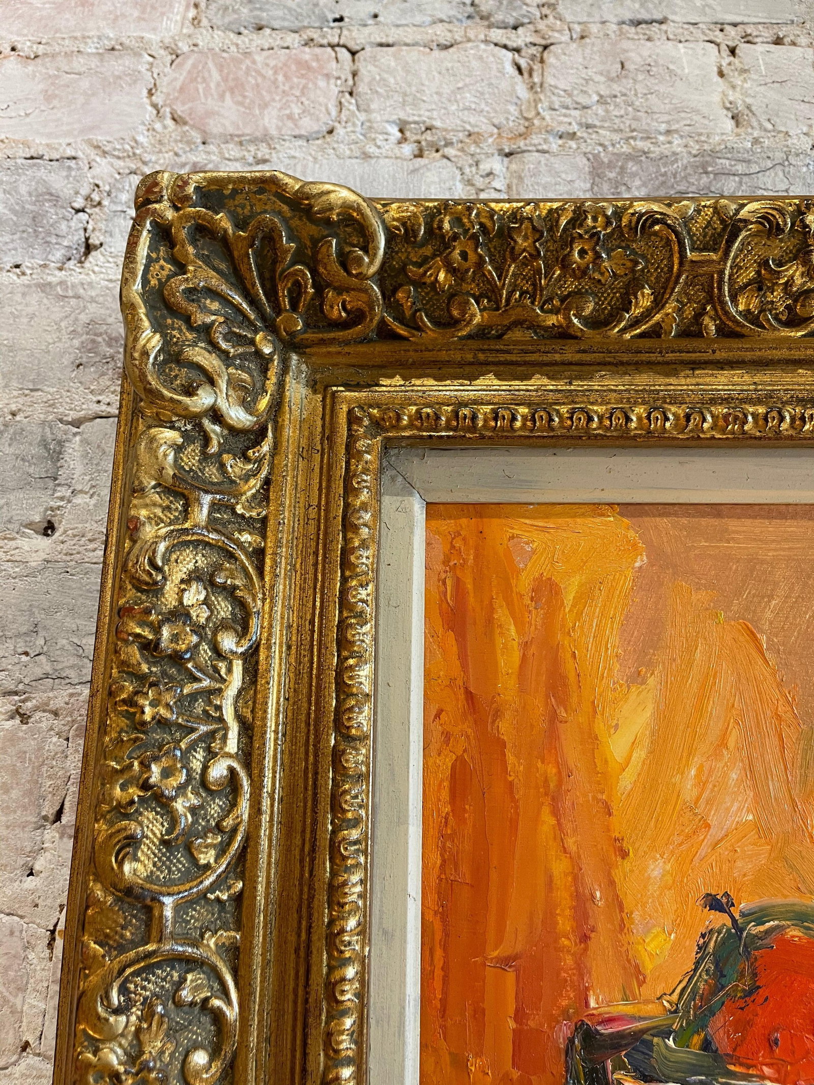 19th Century Still Life Signed Framed Painting - 6