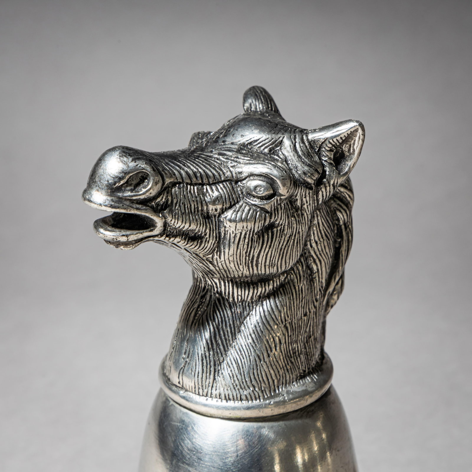 Late 20th Century Set of Six Pewter Stirrup Cups by Forst, Italy - 2