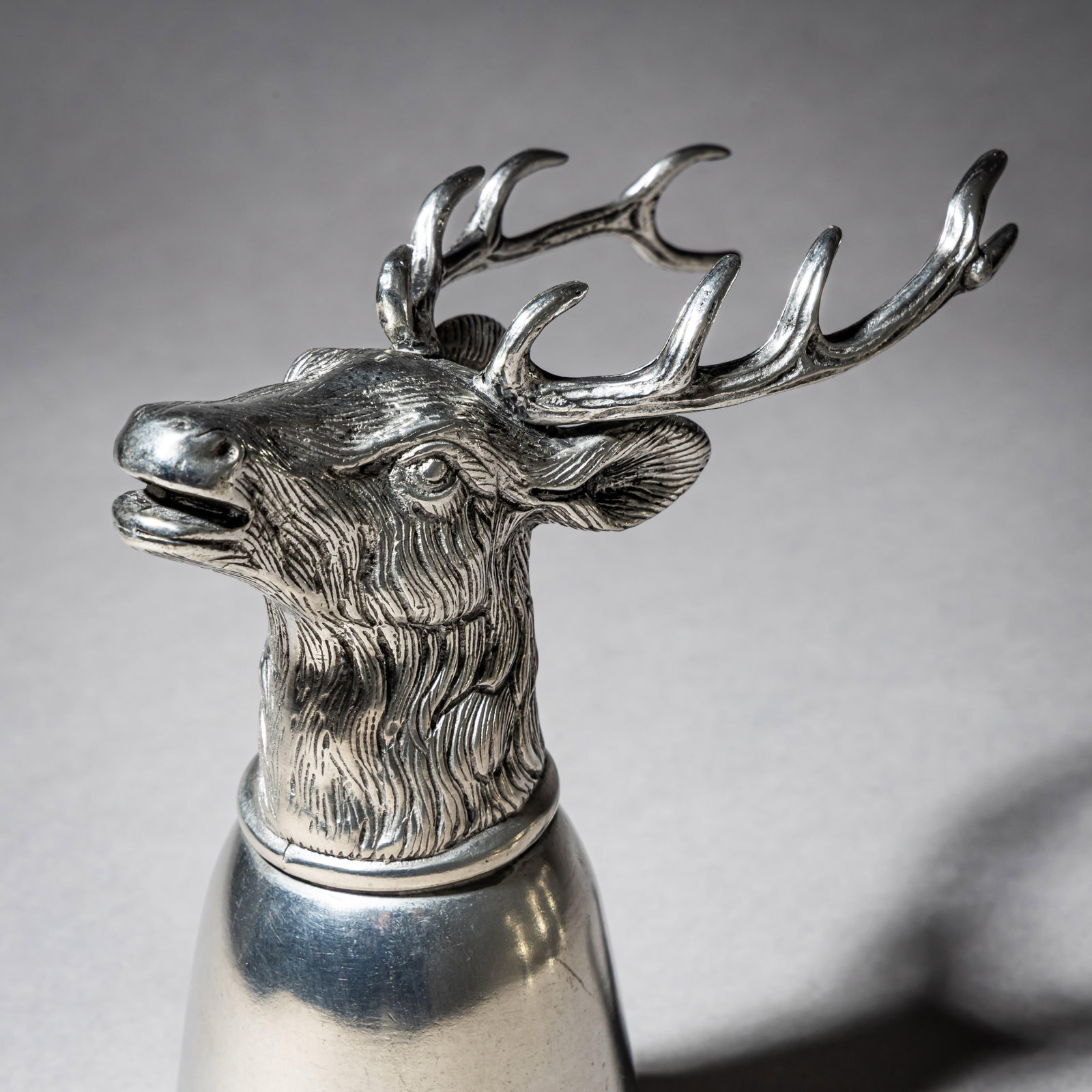Late 20th Century Set of Six Pewter Stirrup Cups by Forst, Italy - 9