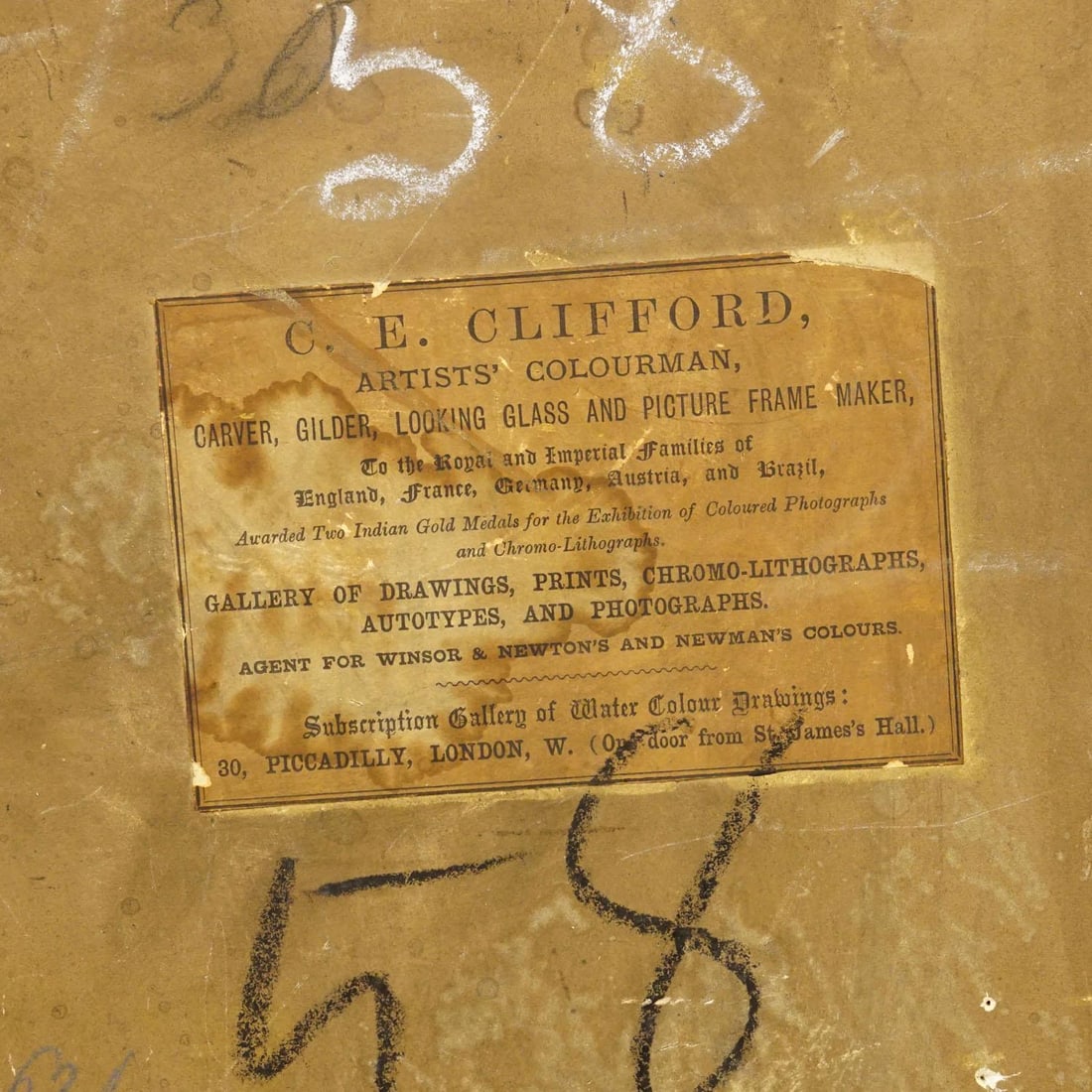 Antique Trompe l'Oeil Painting by Micheangelo Meucci, Florence 1867 - 7