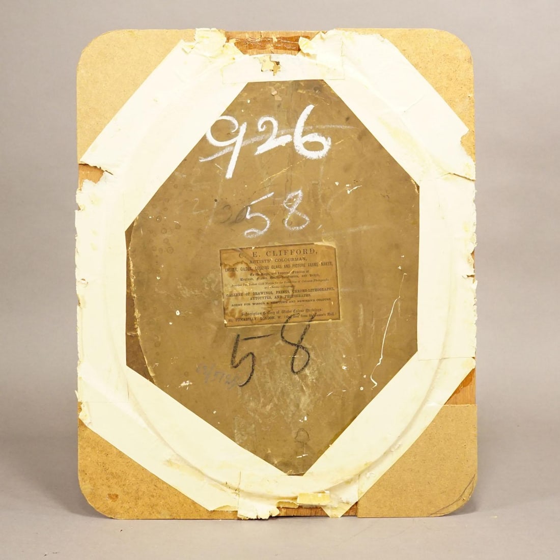 Antique Trompe l'Oeil Painting by Micheangelo Meucci, Florence 1867 - 8