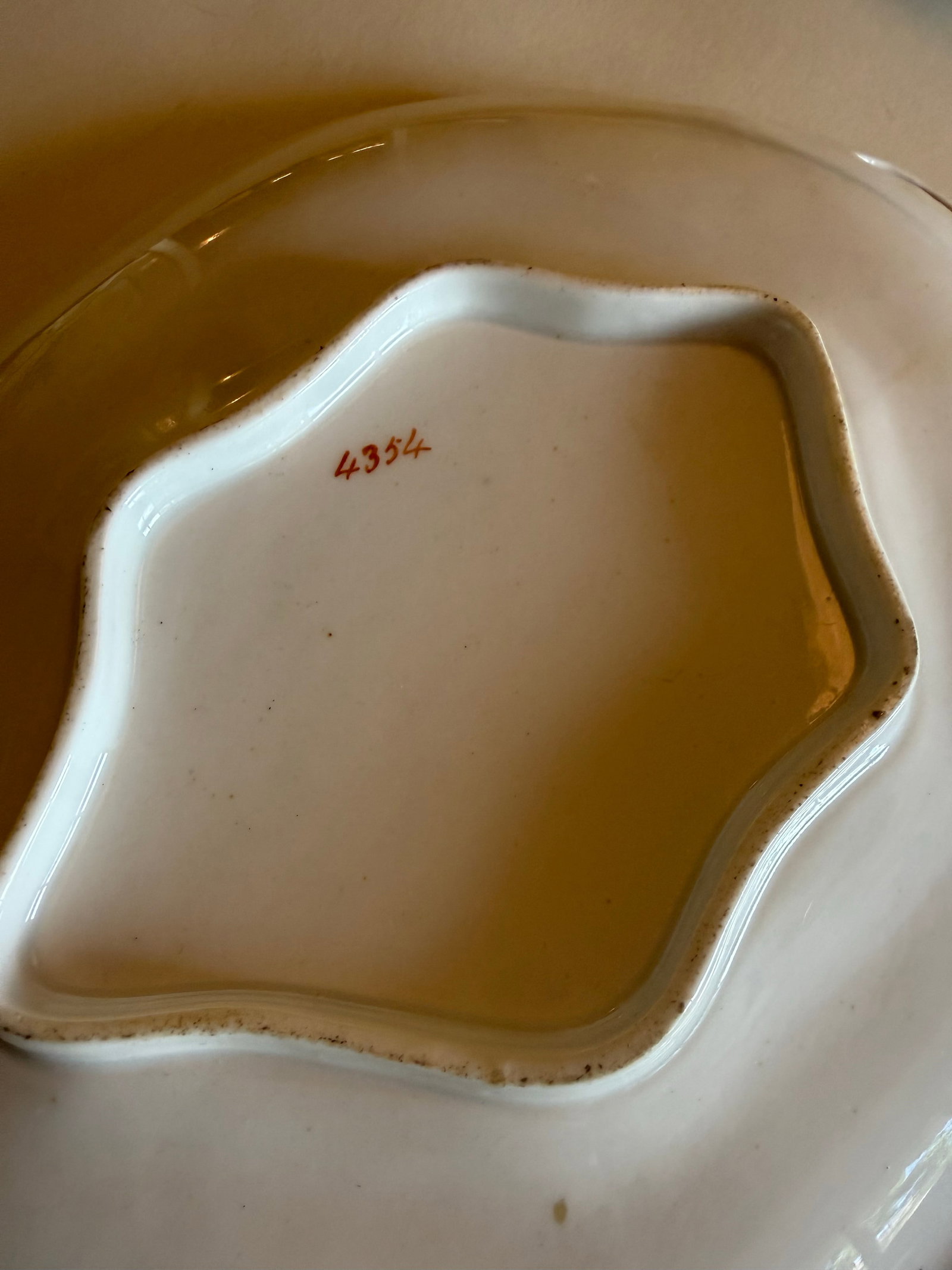 Antique Coalport Apple-Green & Gilt Porcelain Dessert Dishes, Set of 3 or Antique Coalport Hand-Pain - 9