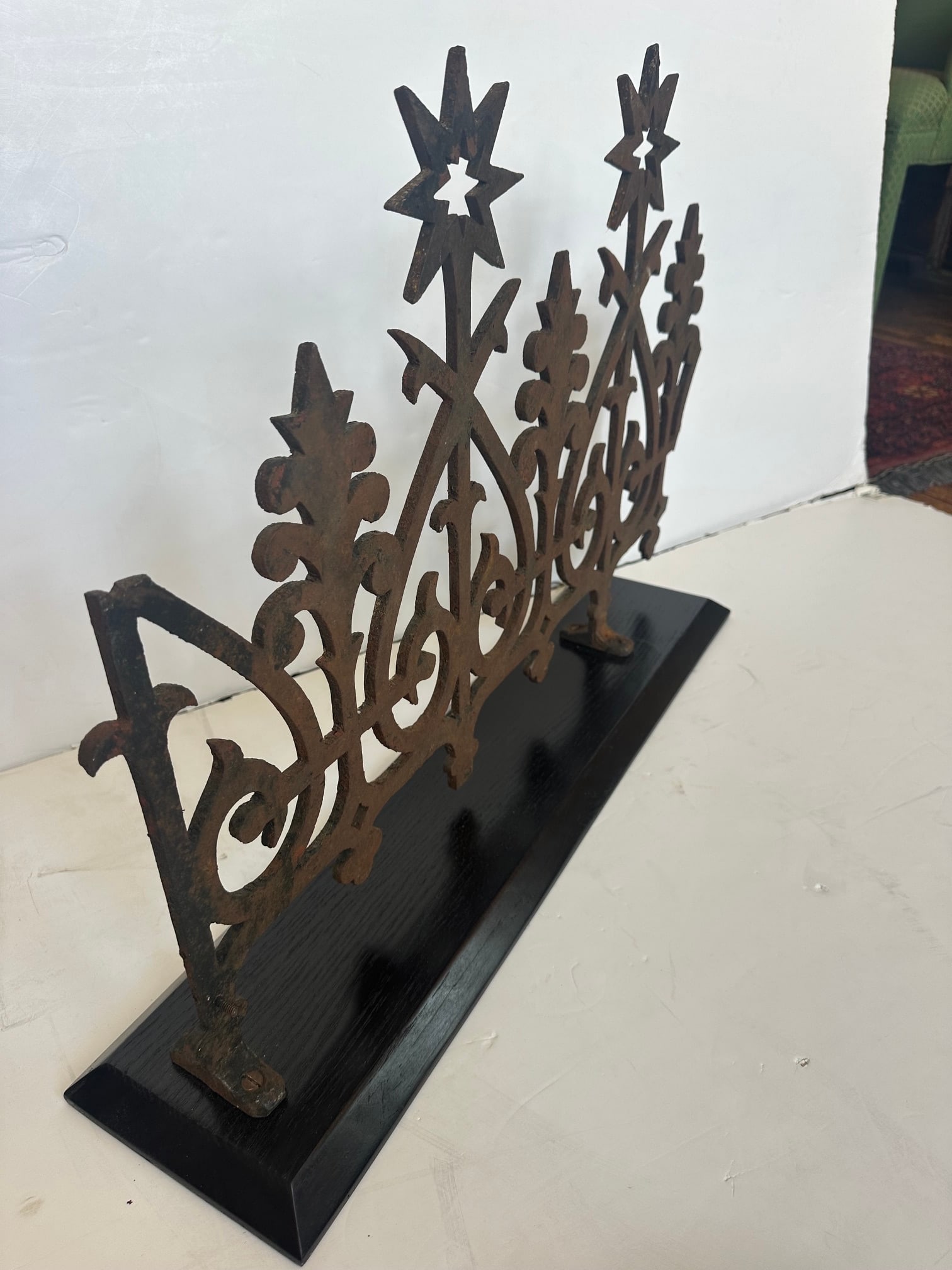 One of a Kind Found Object Iron Fragment Sculpture - 2