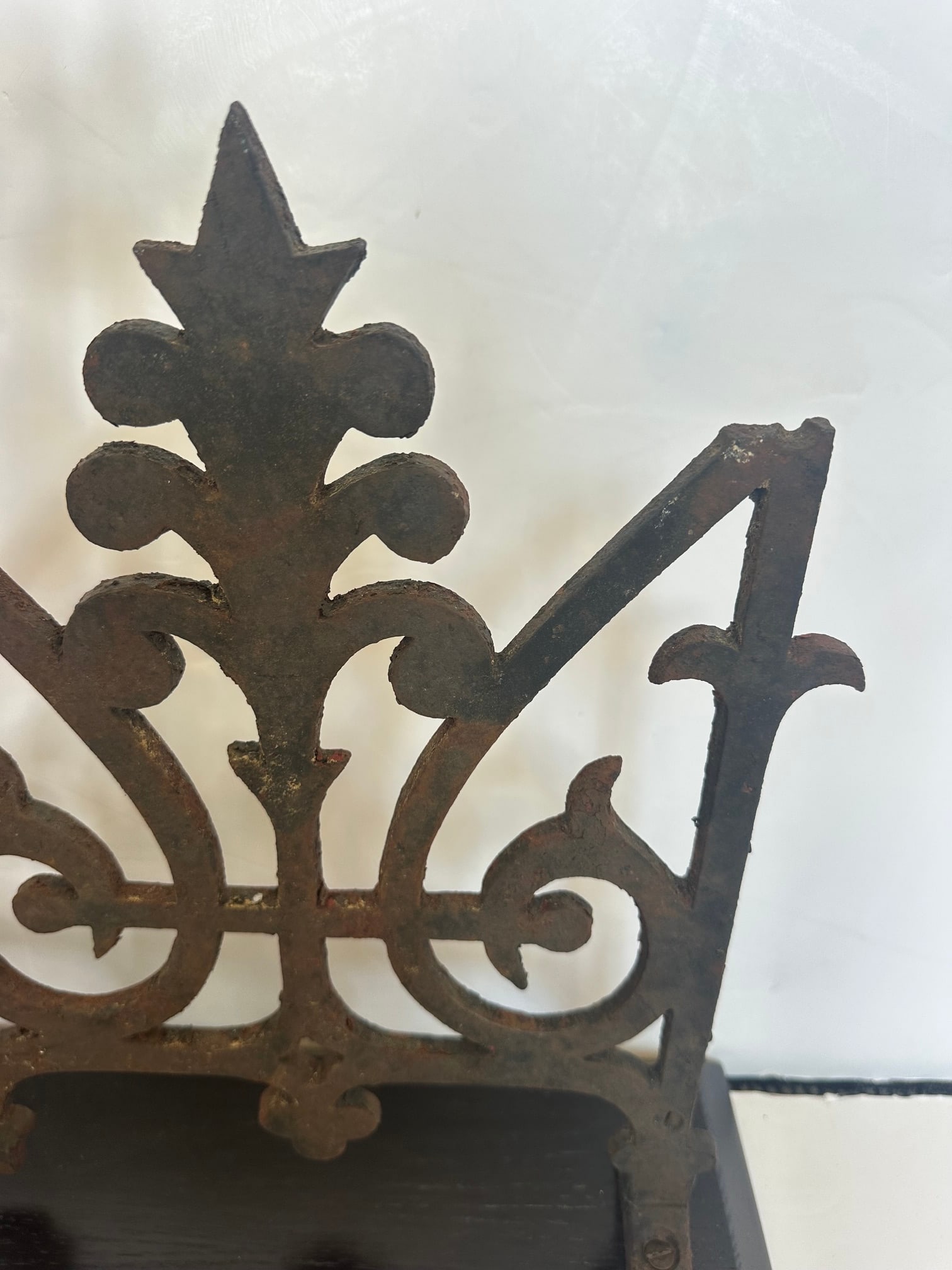 One of a Kind Found Object Iron Fragment Sculpture - 5