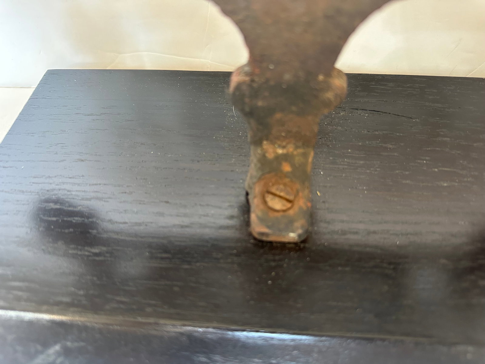 One of a Kind Found Object Iron Fragment Sculpture - 8