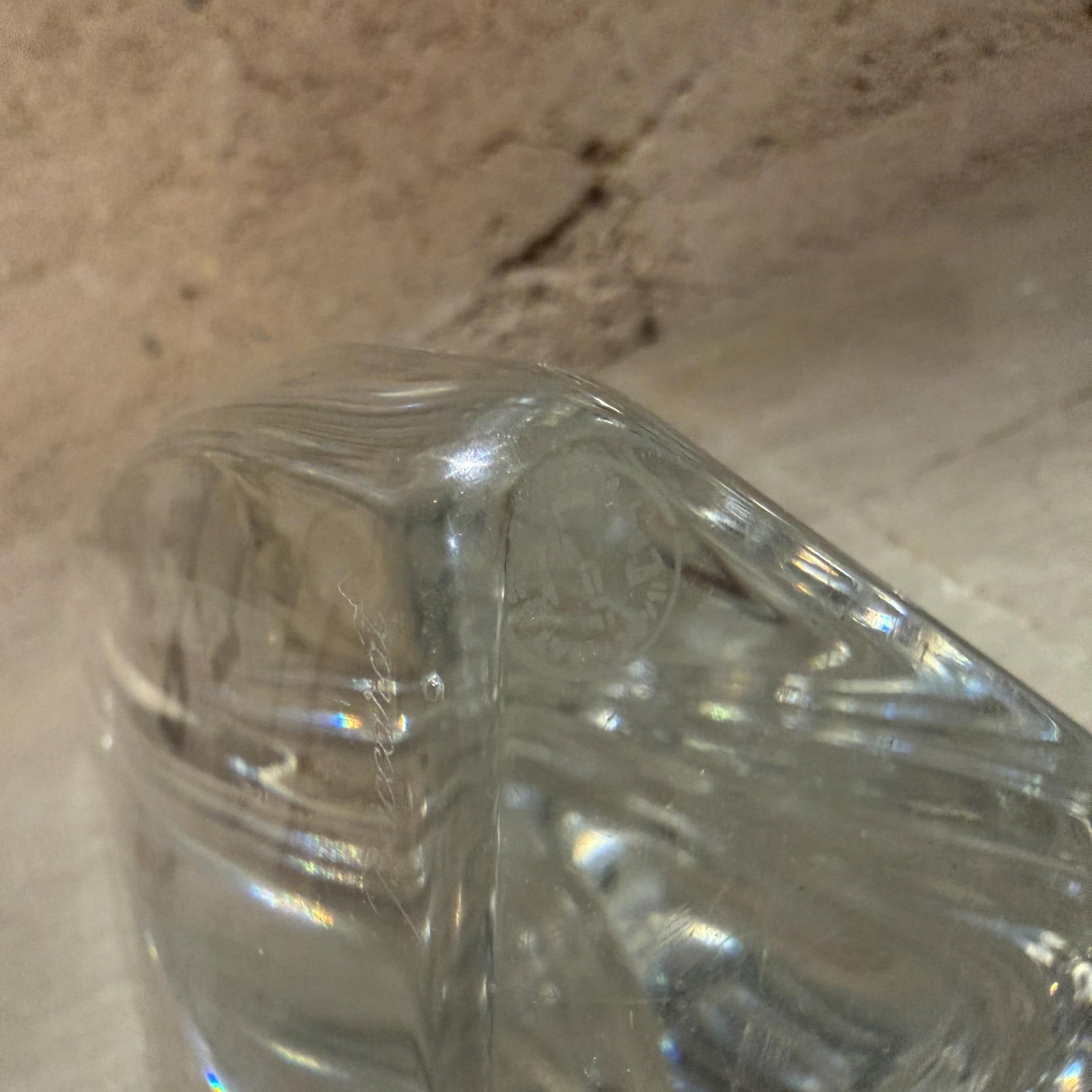 Mid-Century Modern Baccarat "Rose" Faceted Crystal Bud Vase - 15