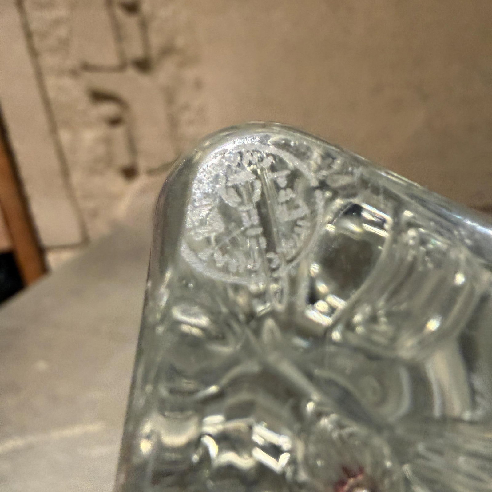 Mid-Century Modern Baccarat "Rose" Faceted Crystal Bud Vase - 16